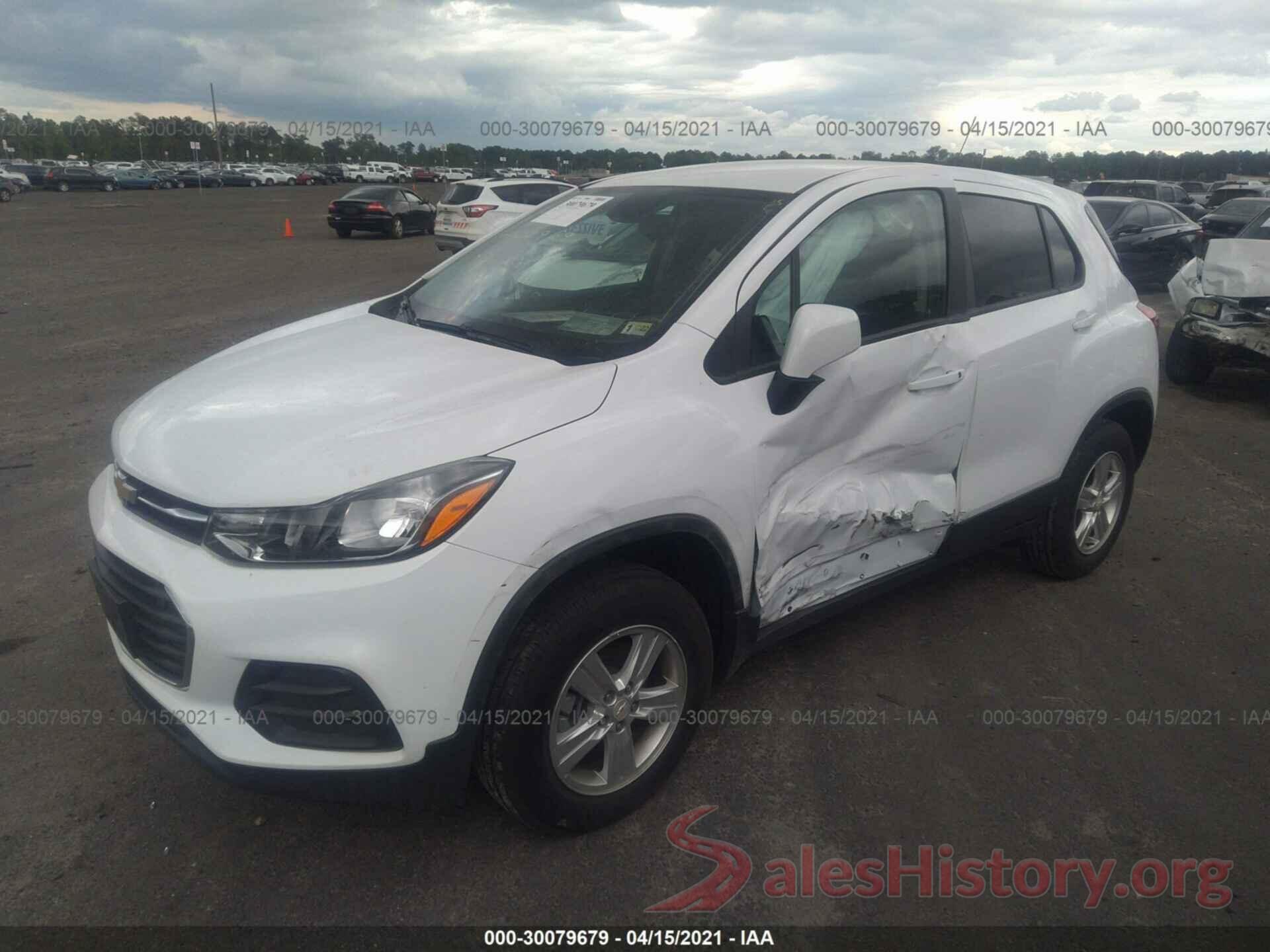 3GNCJNSB1KL252388 2019 CHEVROLET TRAX