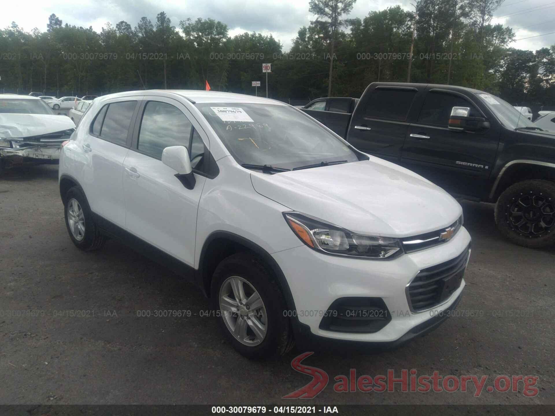 3GNCJNSB1KL252388 2019 CHEVROLET TRAX