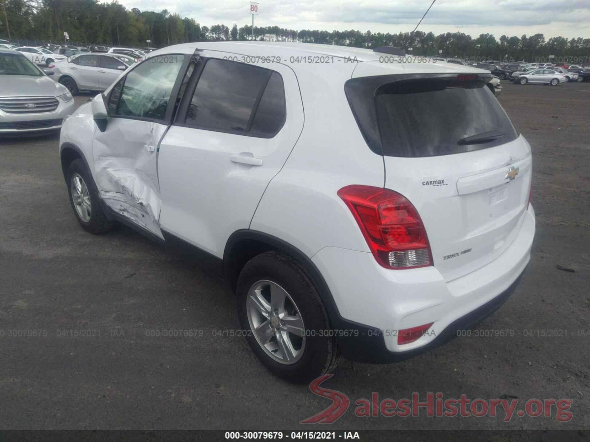 3GNCJNSB1KL252388 2019 CHEVROLET TRAX