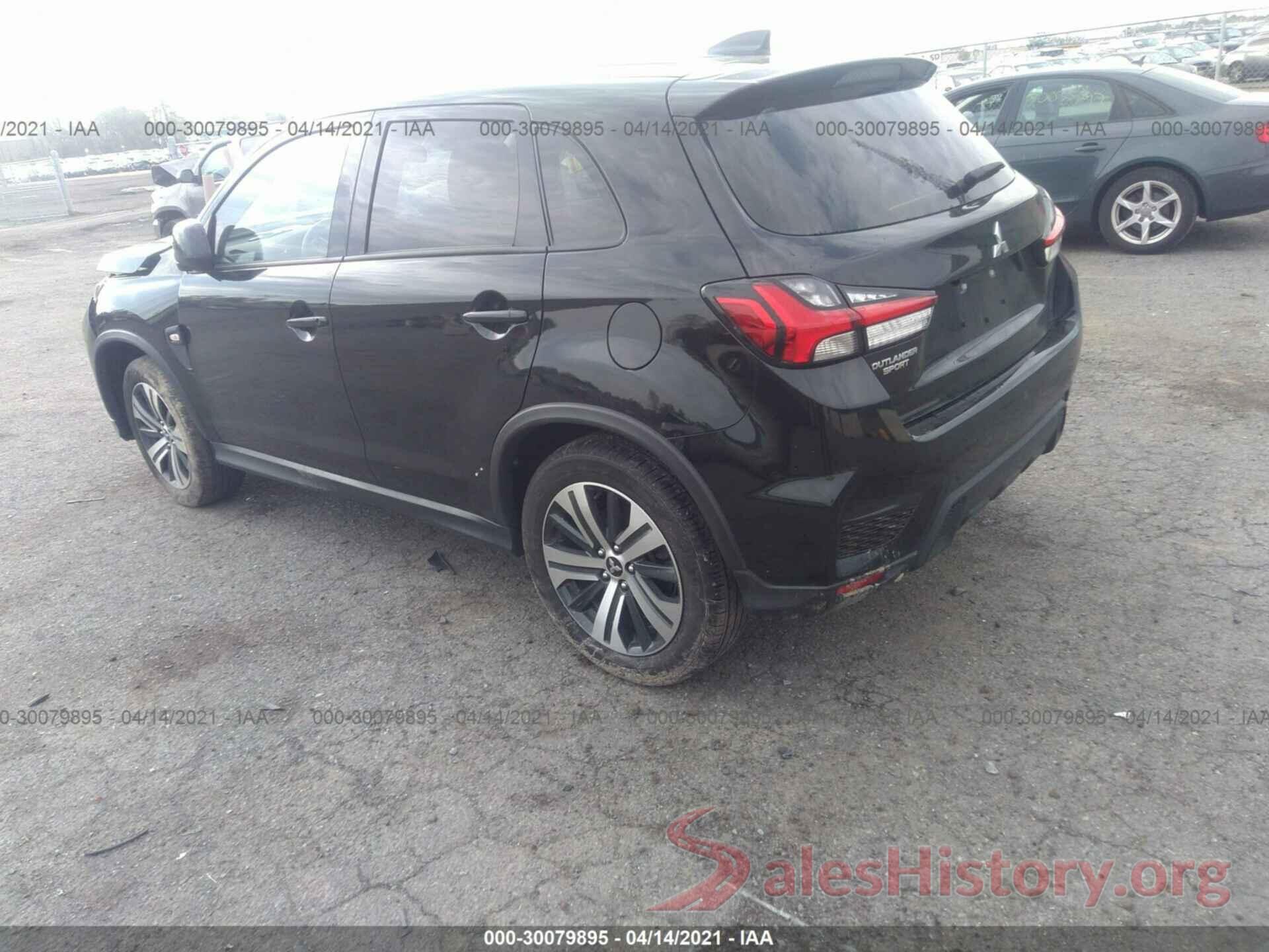 JA4APUAU5MU003879 2021 MITSUBISHI OUTLANDER SPORT