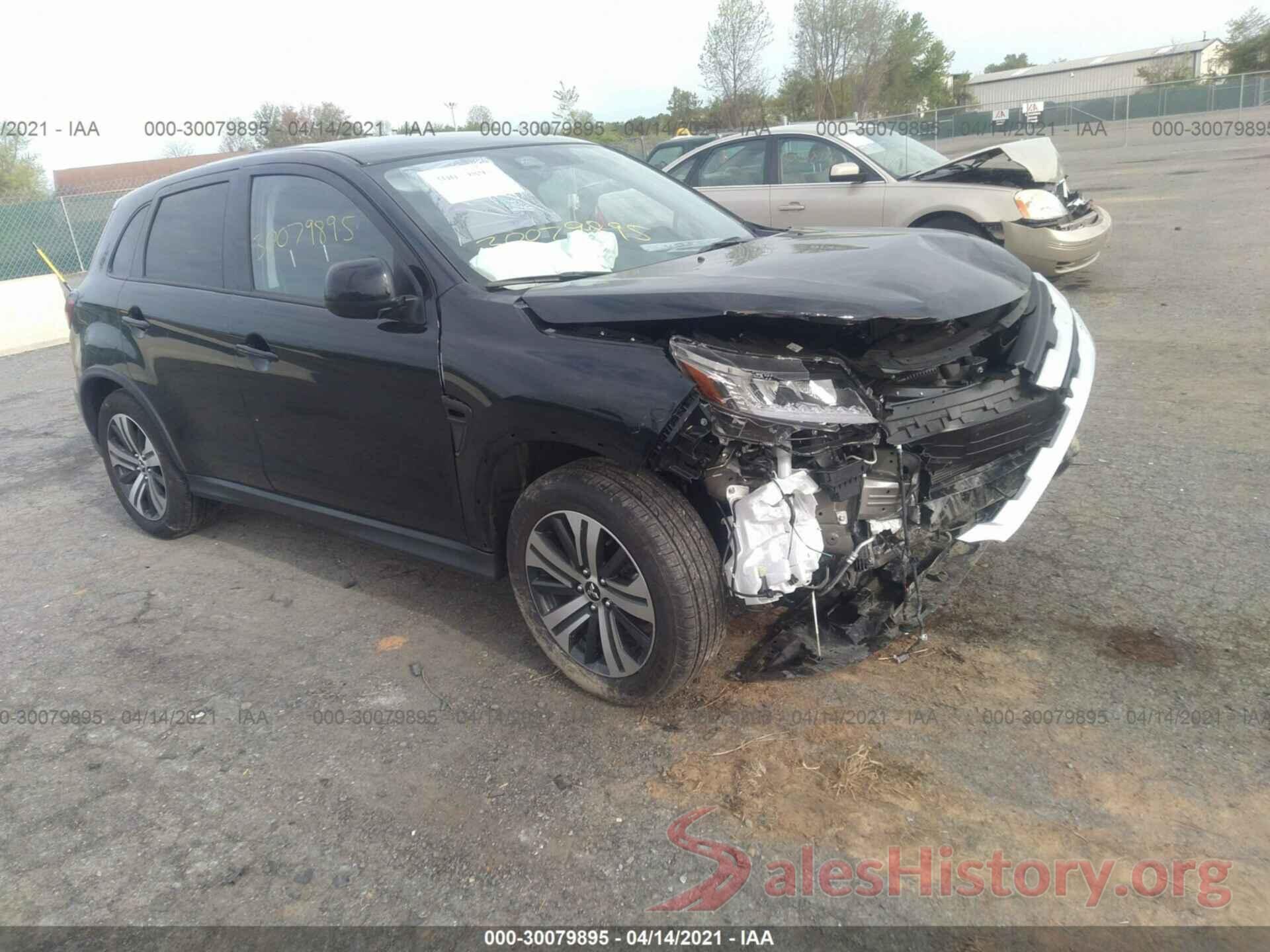 JA4APUAU5MU003879 2021 MITSUBISHI OUTLANDER SPORT