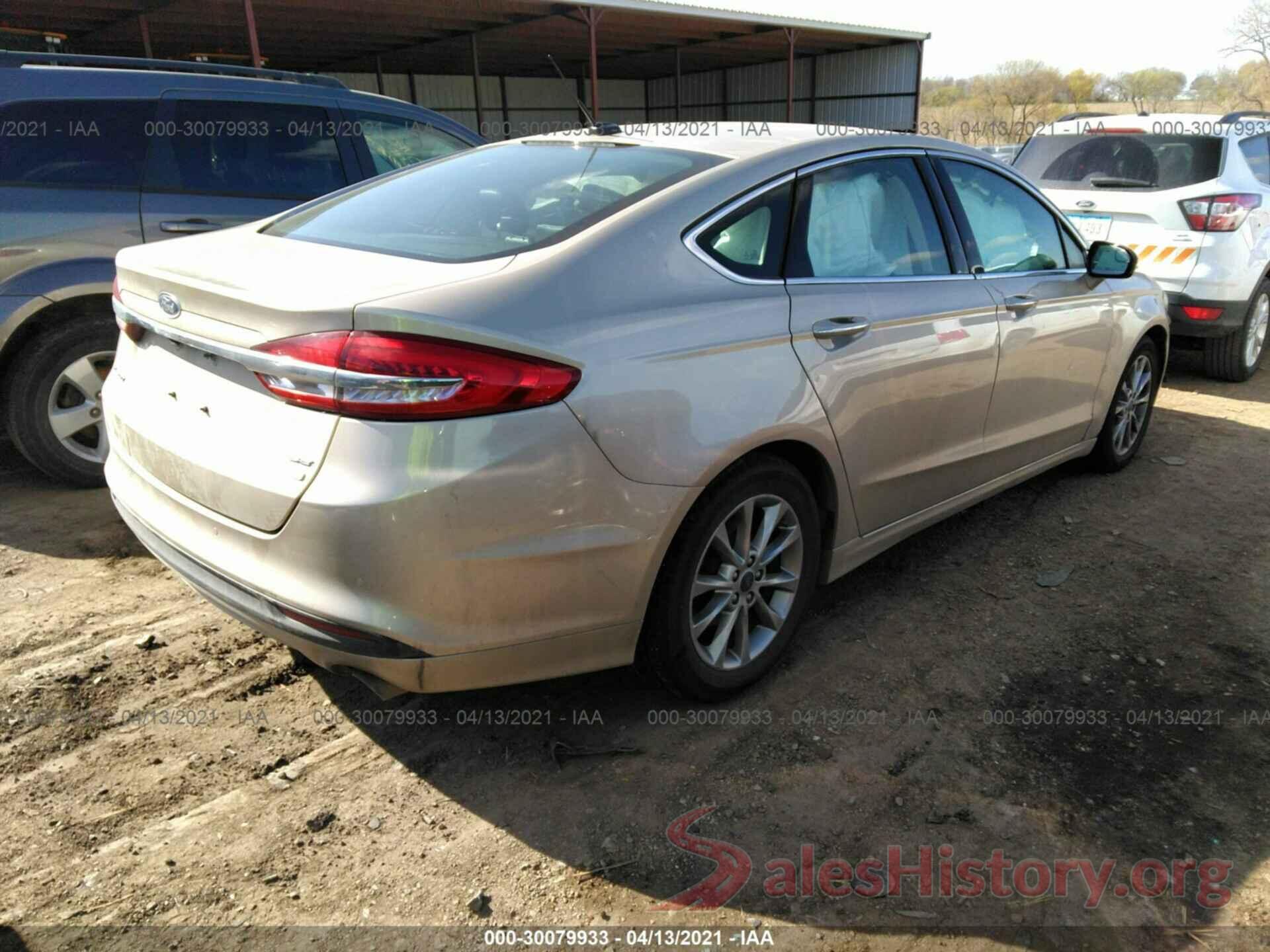 3FA6P0HD1HR398804 2017 FORD FUSION