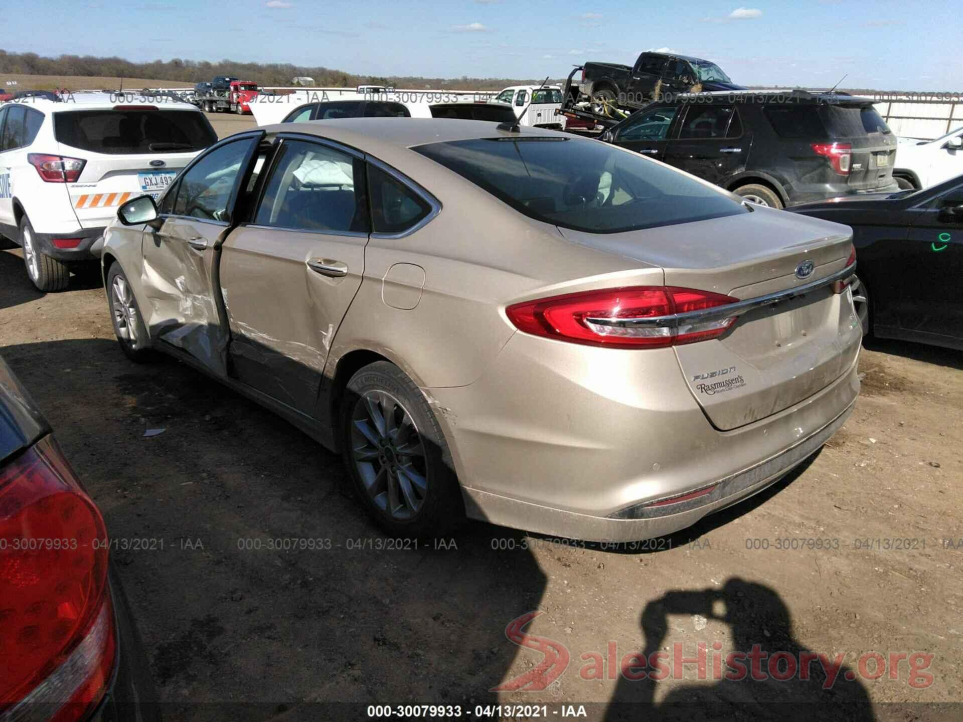 3FA6P0HD1HR398804 2017 FORD FUSION