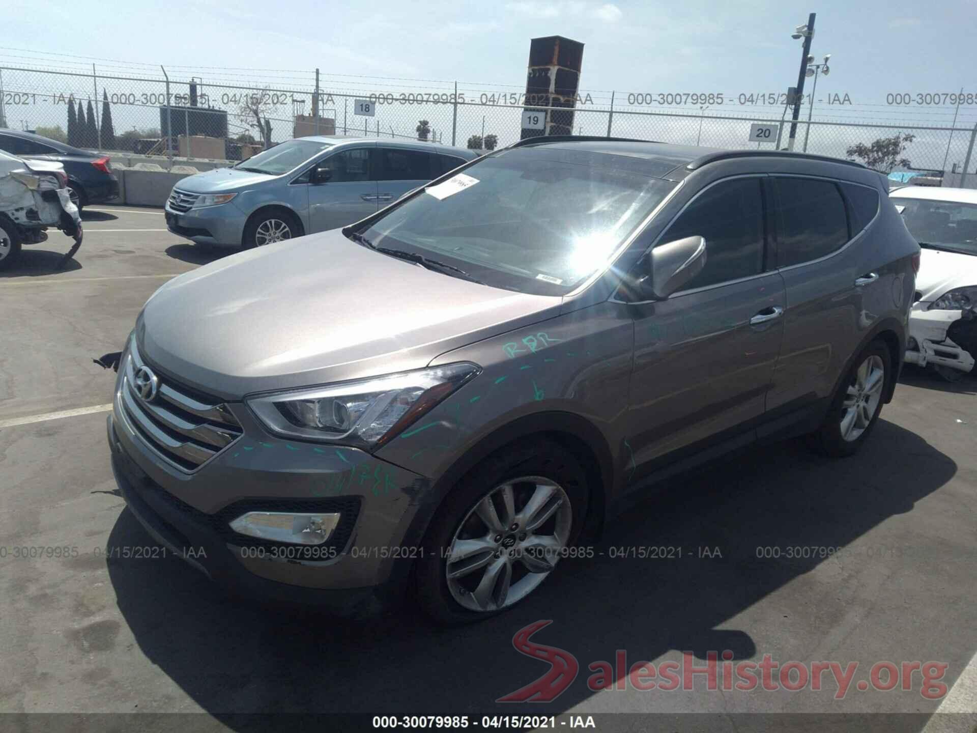 5XYZWDLAXGG325308 2016 HYUNDAI SANTA FE SPORT