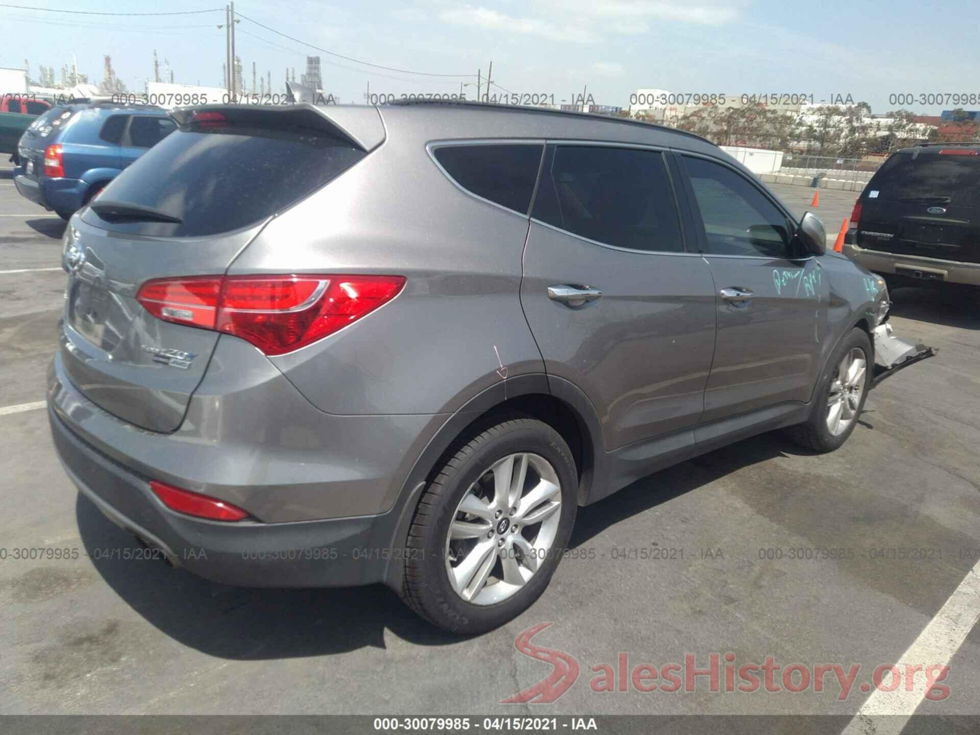 5XYZWDLAXGG325308 2016 HYUNDAI SANTA FE SPORT