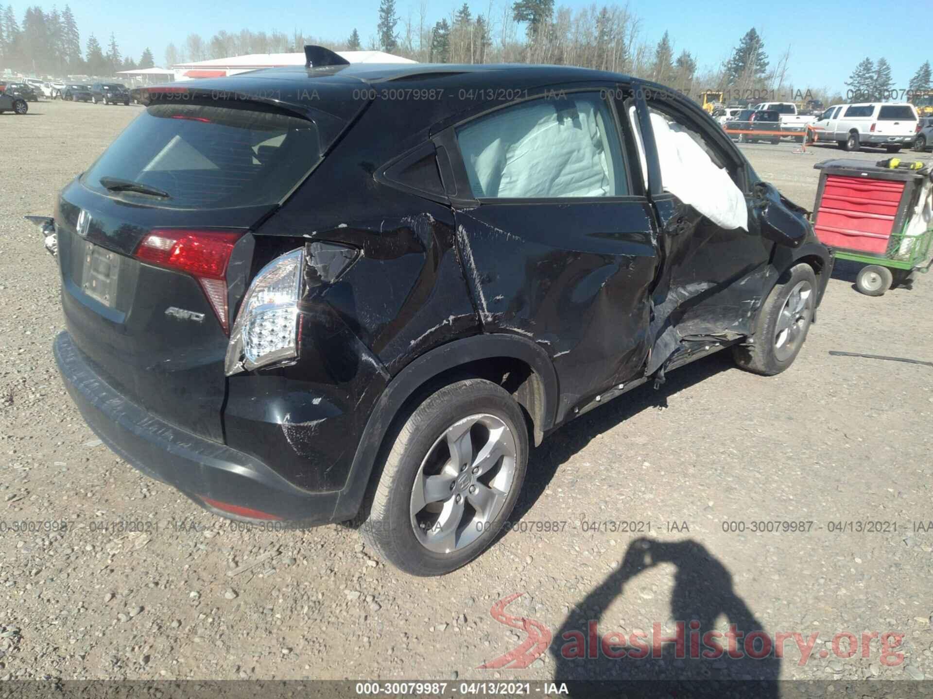 3CZRU6H35GM721932 2016 HONDA HR-V