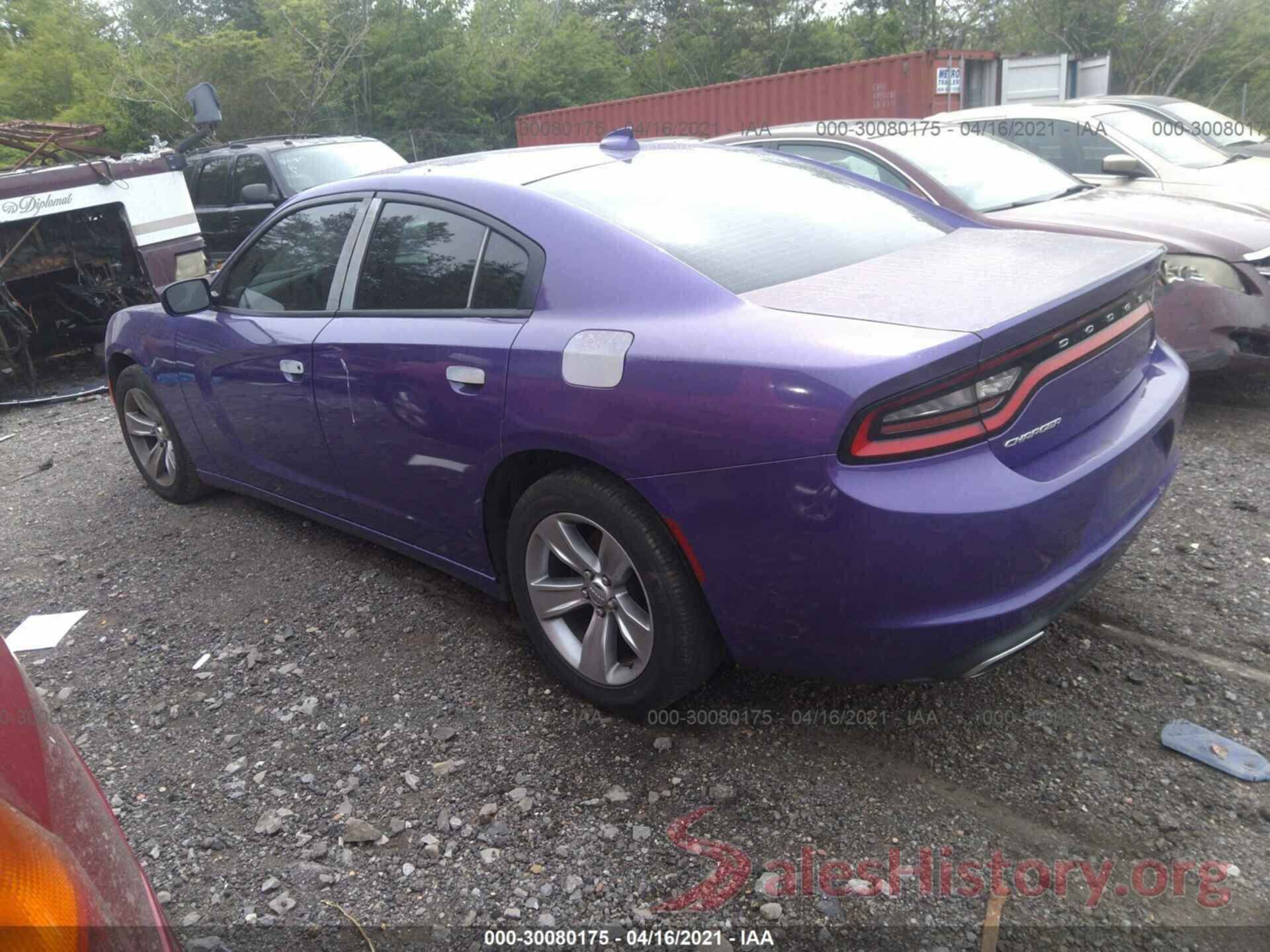 2C3CDXHGXGH125996 2016 DODGE CHARGER