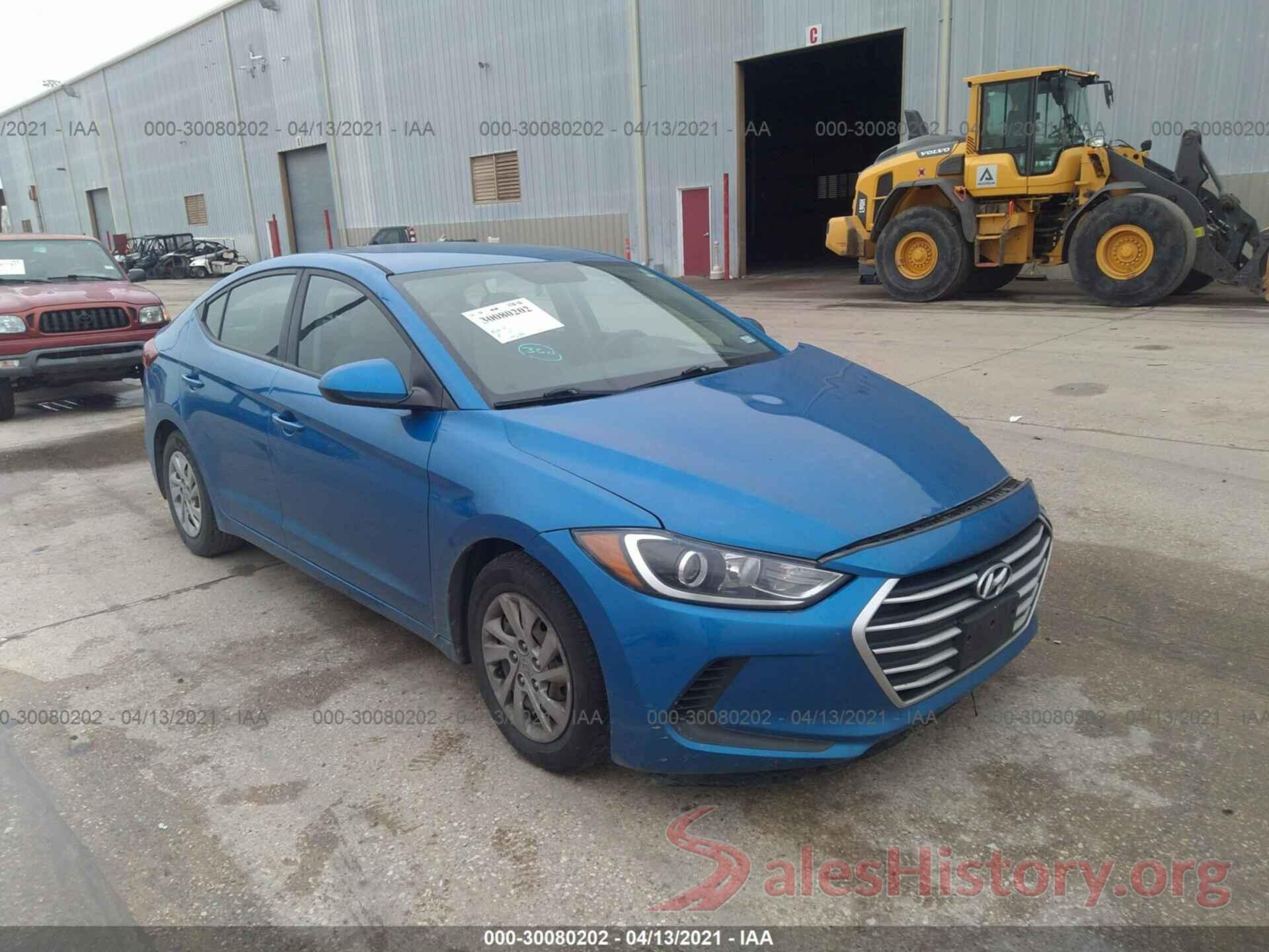 5NPD74LFXHH160843 2017 HYUNDAI ELANTRA