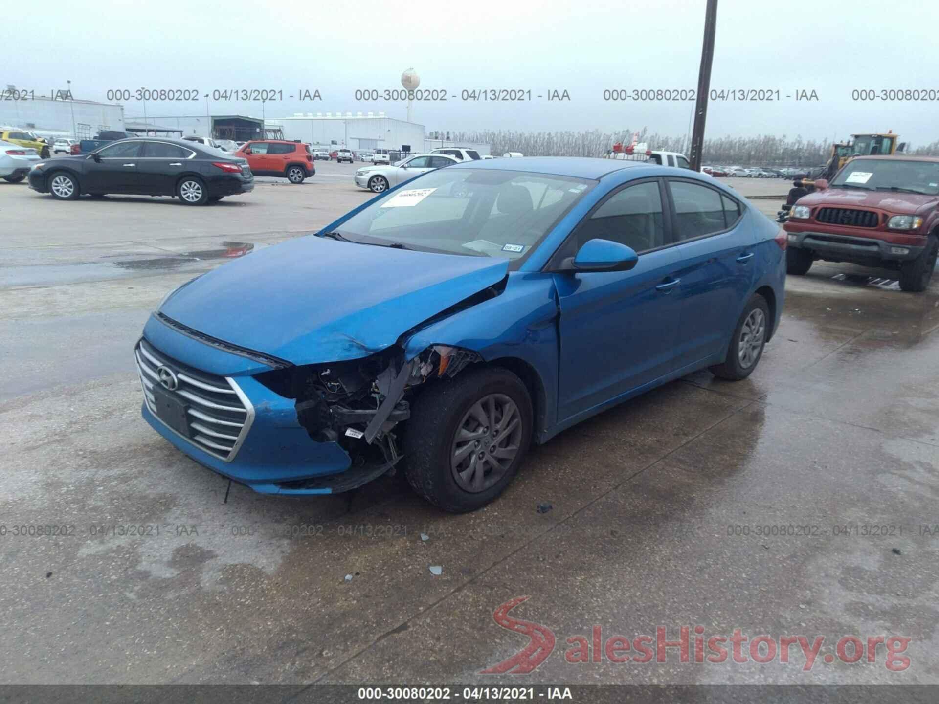 5NPD74LFXHH160843 2017 HYUNDAI ELANTRA