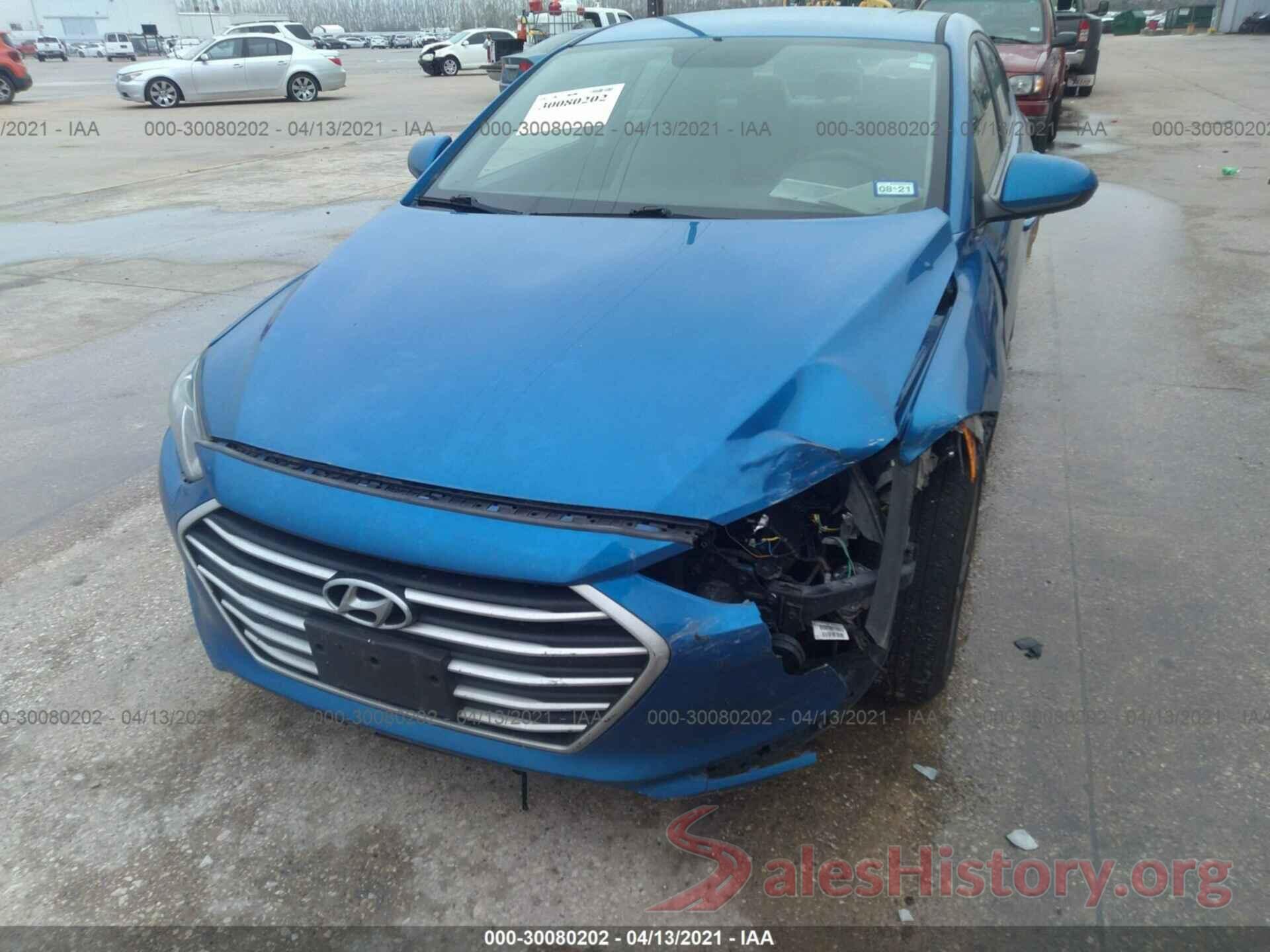 5NPD74LFXHH160843 2017 HYUNDAI ELANTRA