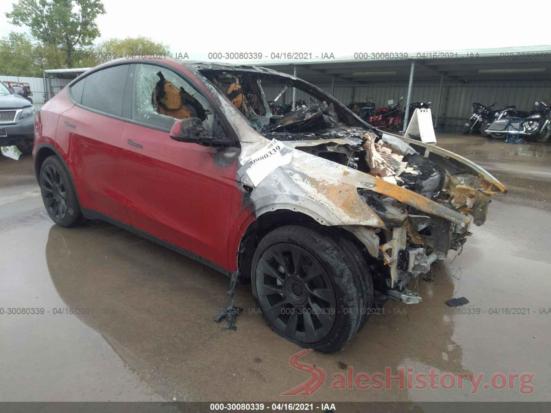 5YJYGDEE4MF108073 2021 TESLA MODEL Y