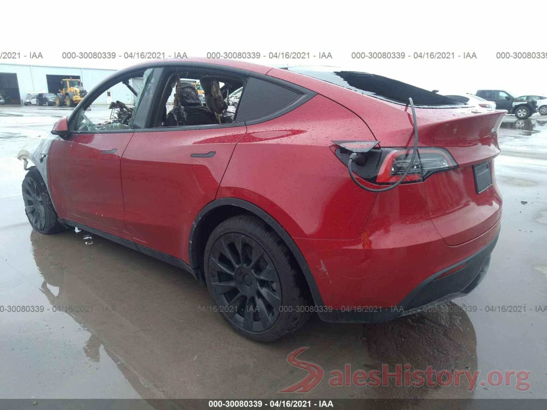 5YJYGDEE4MF108073 2021 TESLA MODEL Y