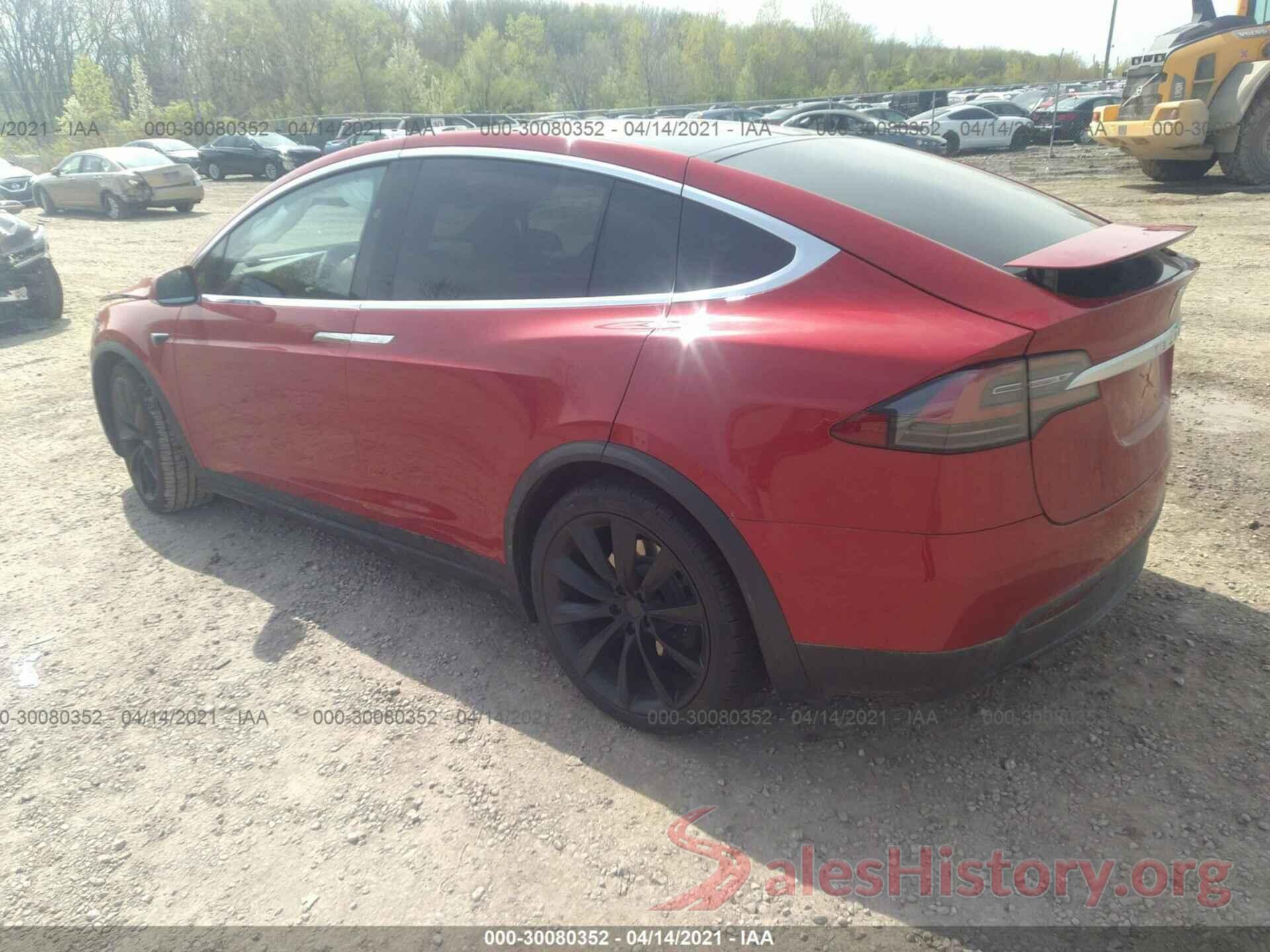 5YJXCBE25LF281259 2020 TESLA MODEL X