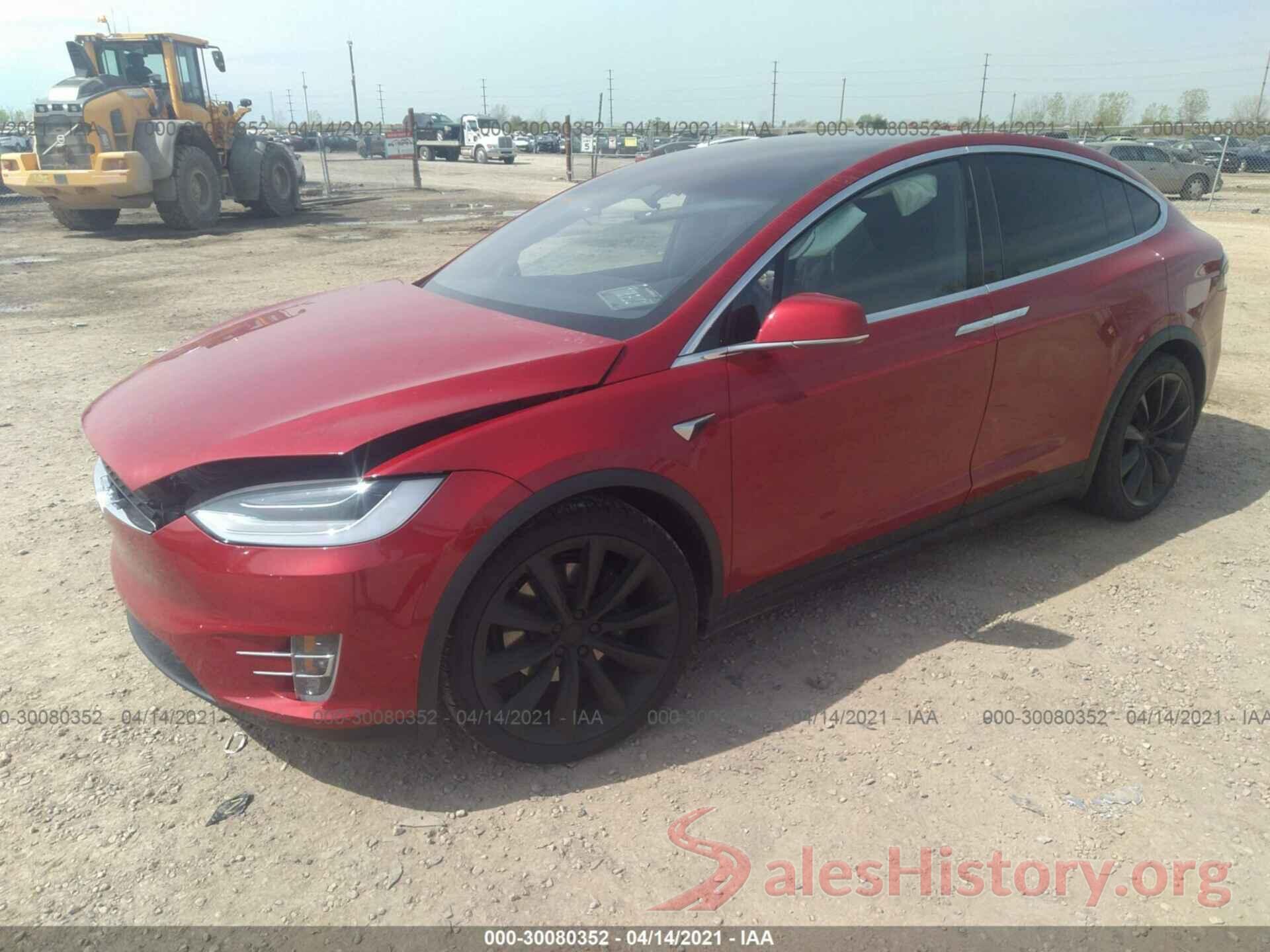 5YJXCBE25LF281259 2020 TESLA MODEL X