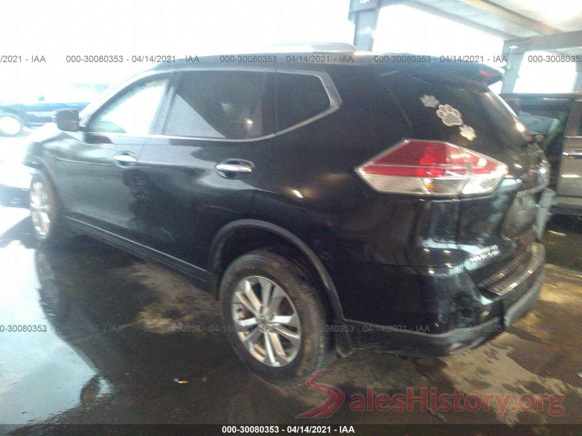 KNMAT2MT4GP722391 2016 NISSAN ROGUE