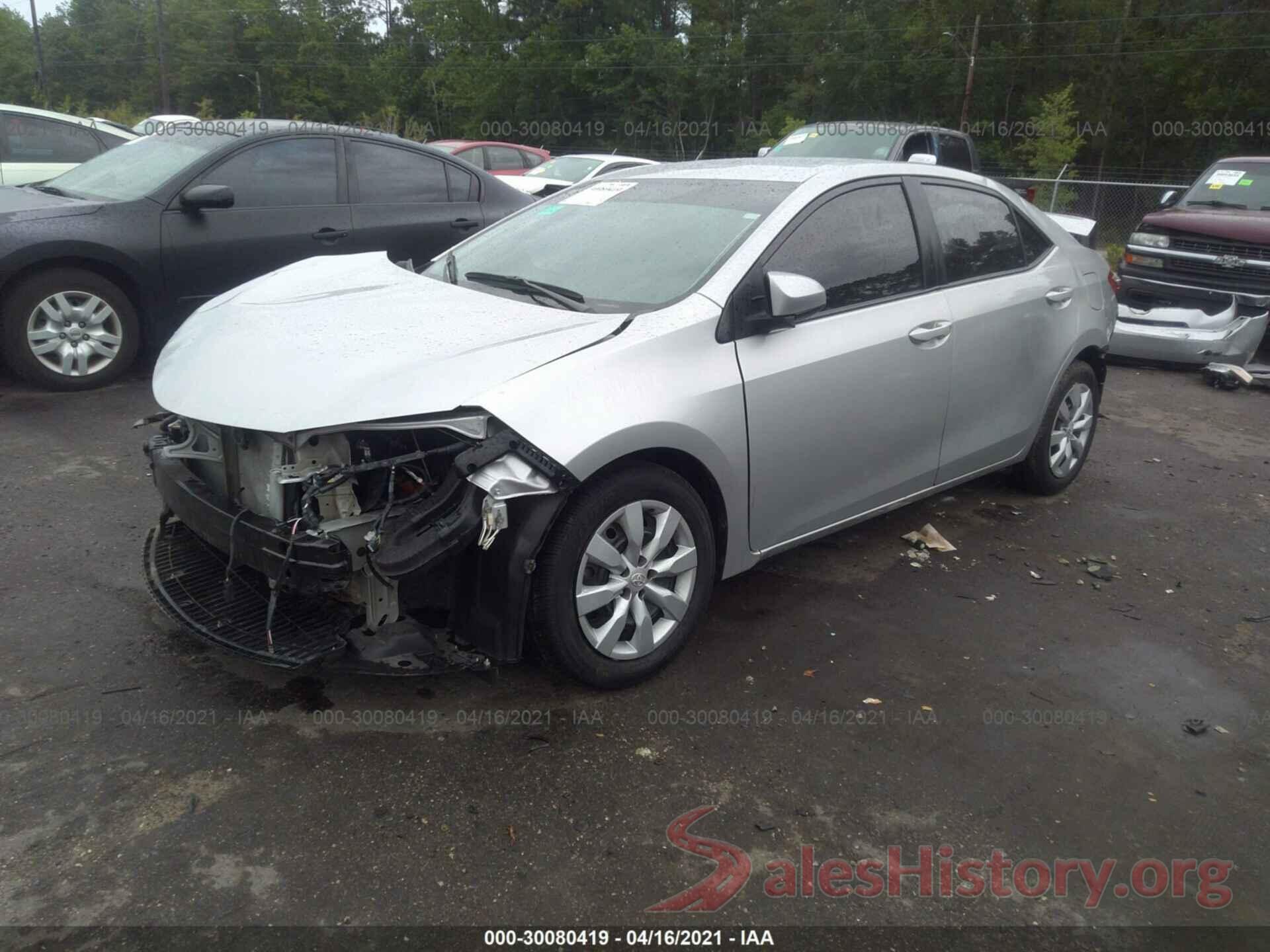 5YFBURHE8GP523168 2016 TOYOTA COROLLA