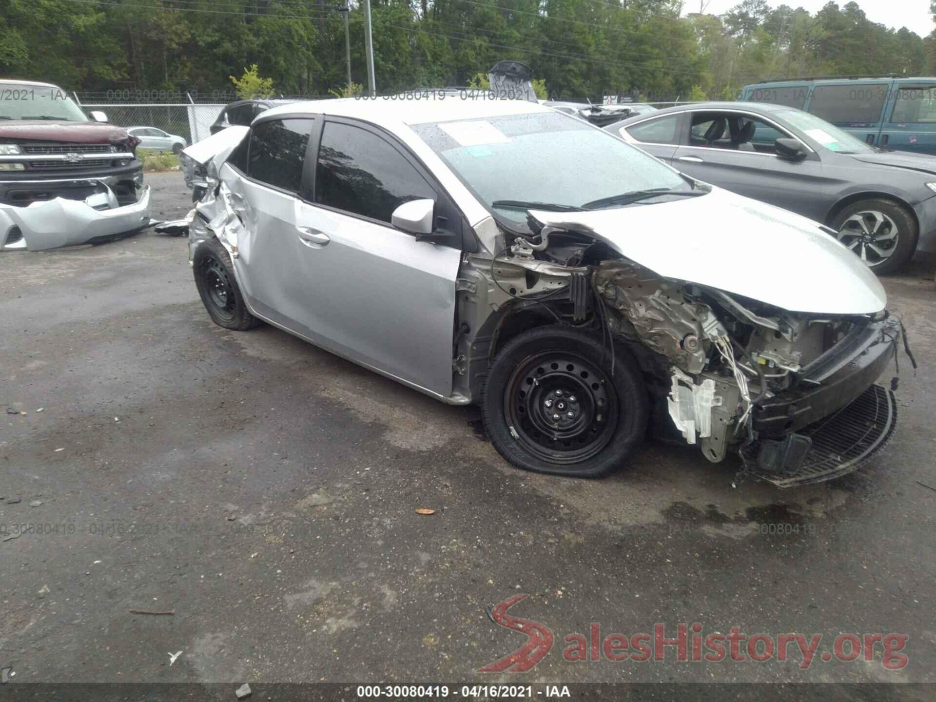 5YFBURHE8GP523168 2016 TOYOTA COROLLA