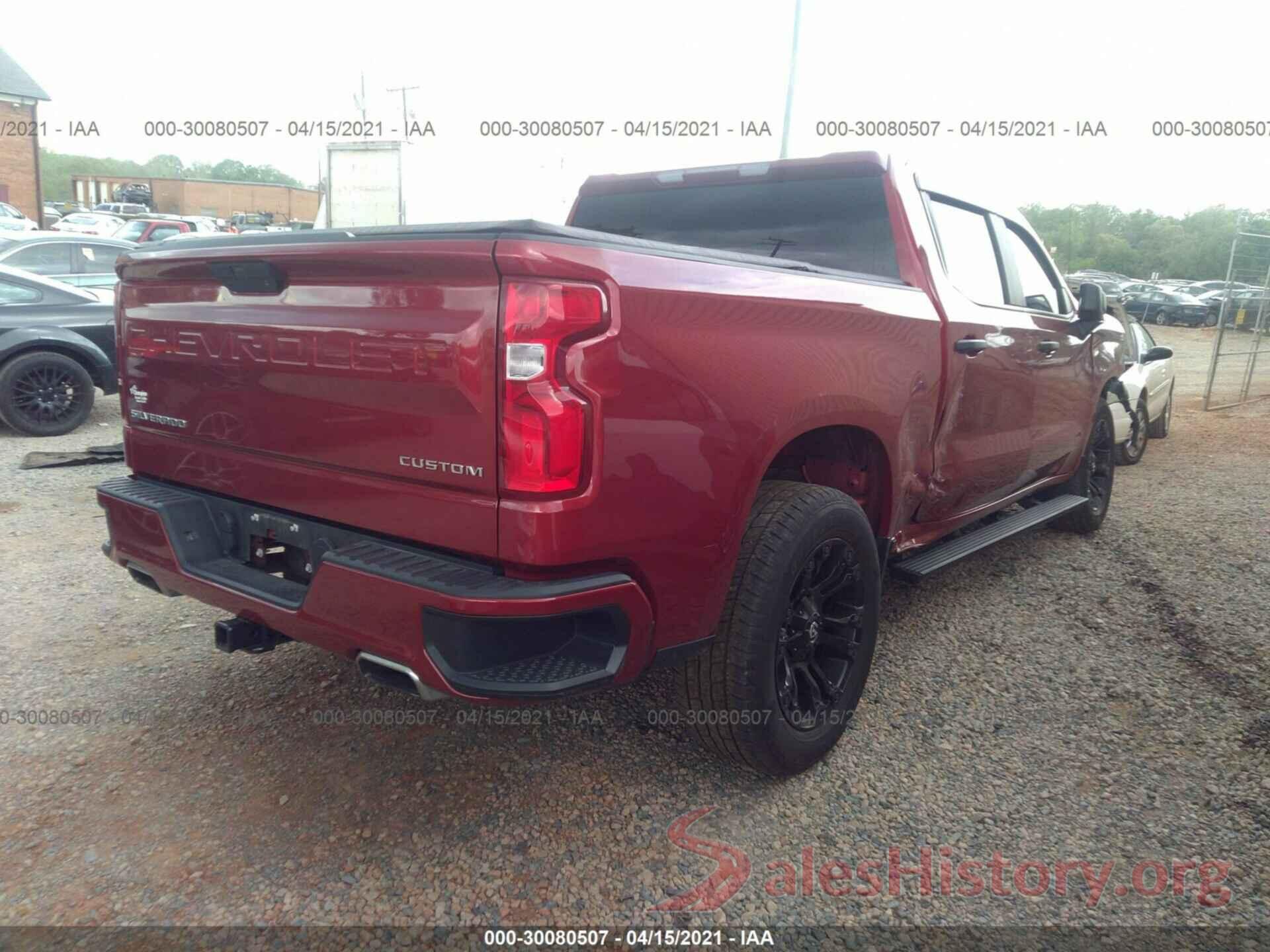 1GCUYBEF1LZ153585 2020 CHEVROLET SILVERADO 1500