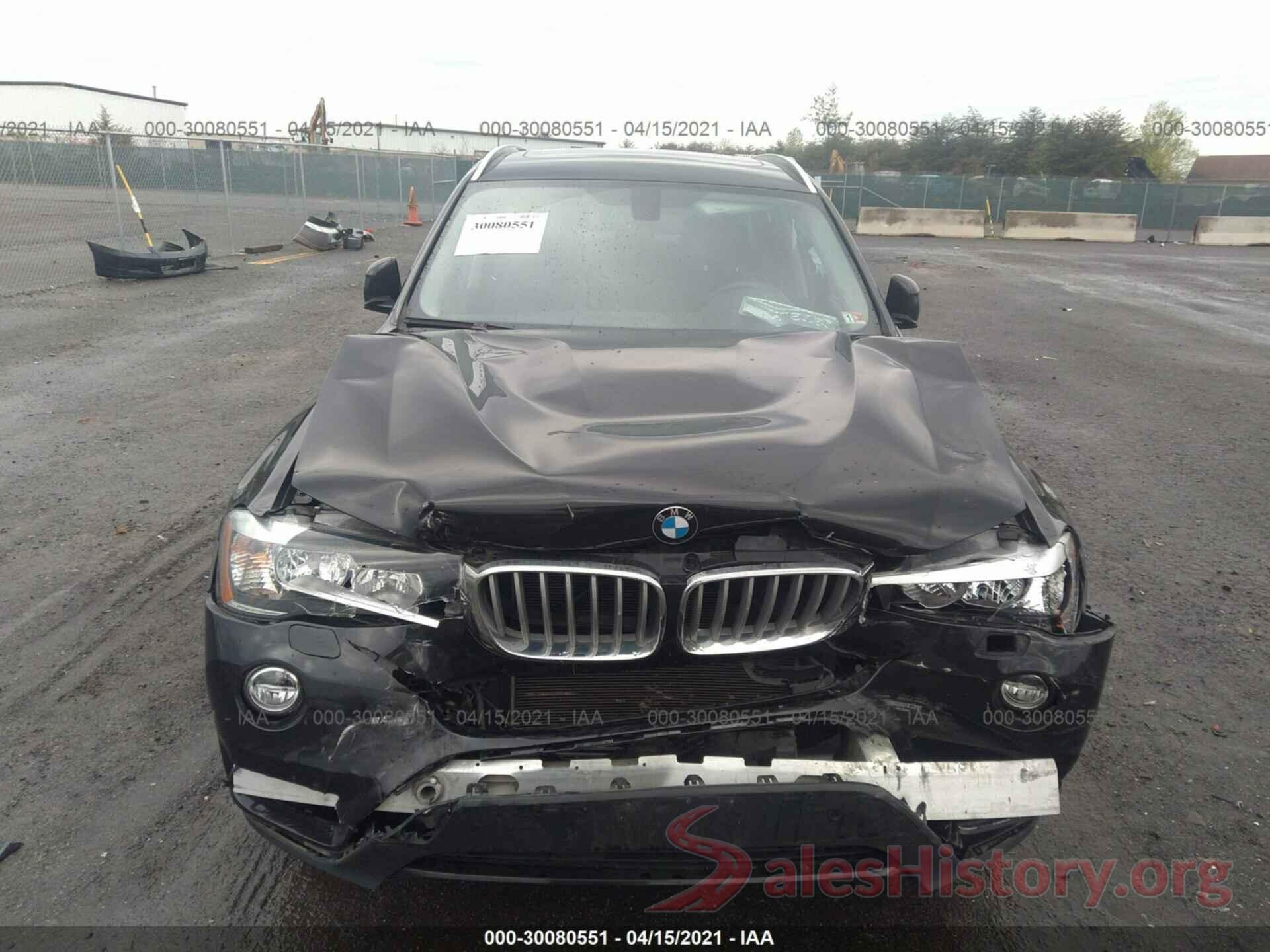 5UXWX9C58G0D94800 2016 BMW X3