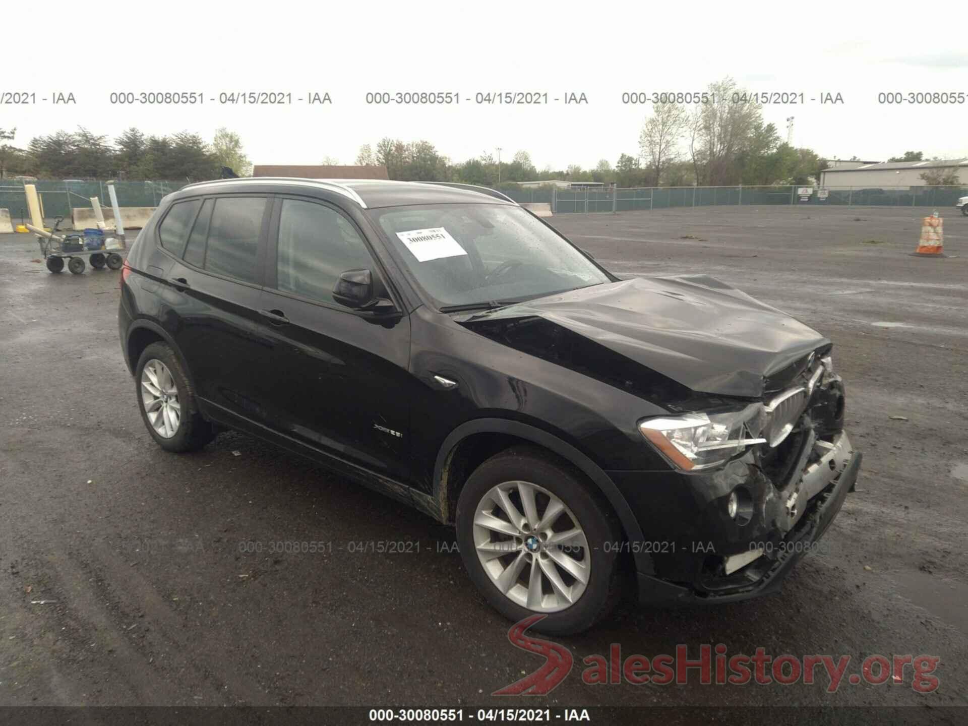 5UXWX9C58G0D94800 2016 BMW X3