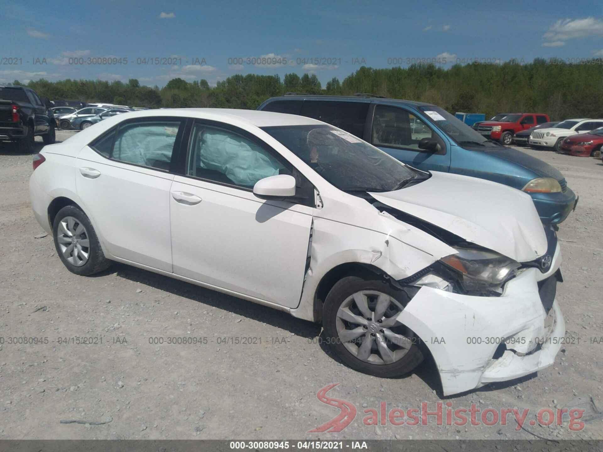 5YFBURHE9GP546586 2016 TOYOTA COROLLA