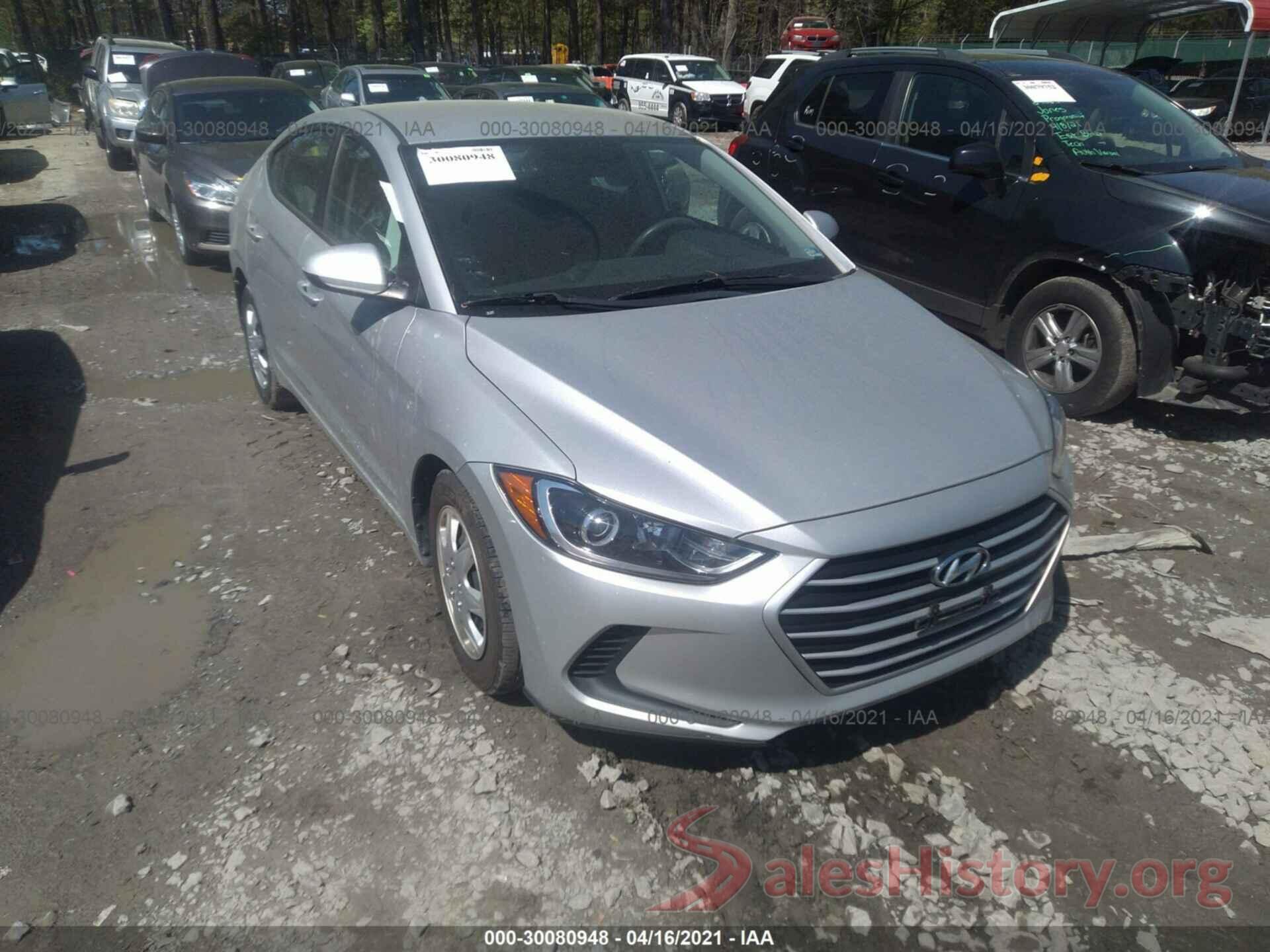 5NPD74LFXHH210673 2017 HYUNDAI ELANTRA