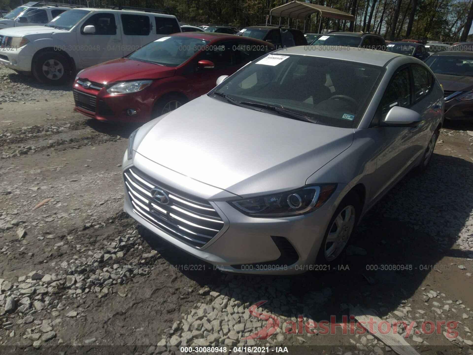 5NPD74LFXHH210673 2017 HYUNDAI ELANTRA