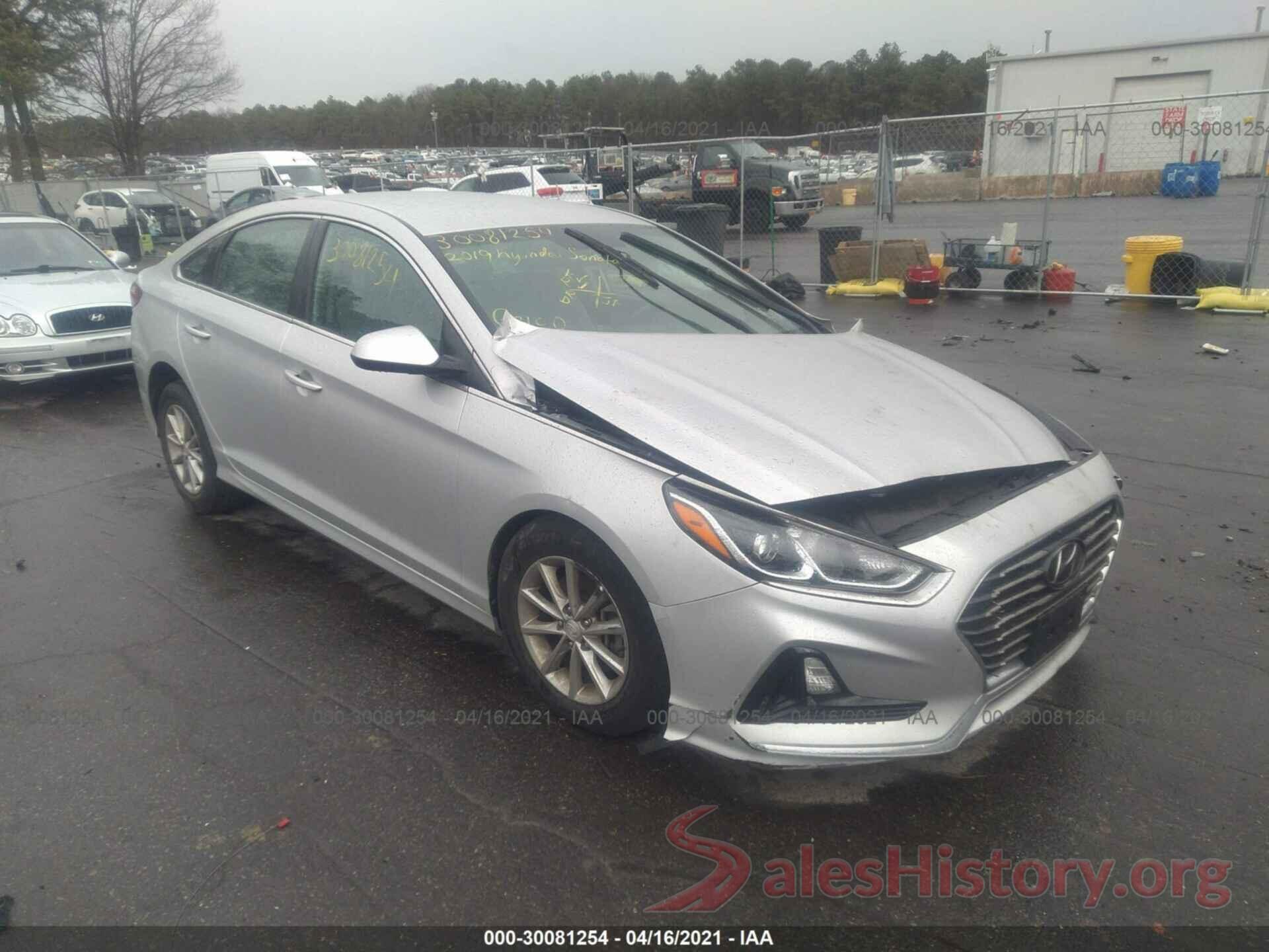 5NPE24AF4KH776048 2019 HYUNDAI SONATA