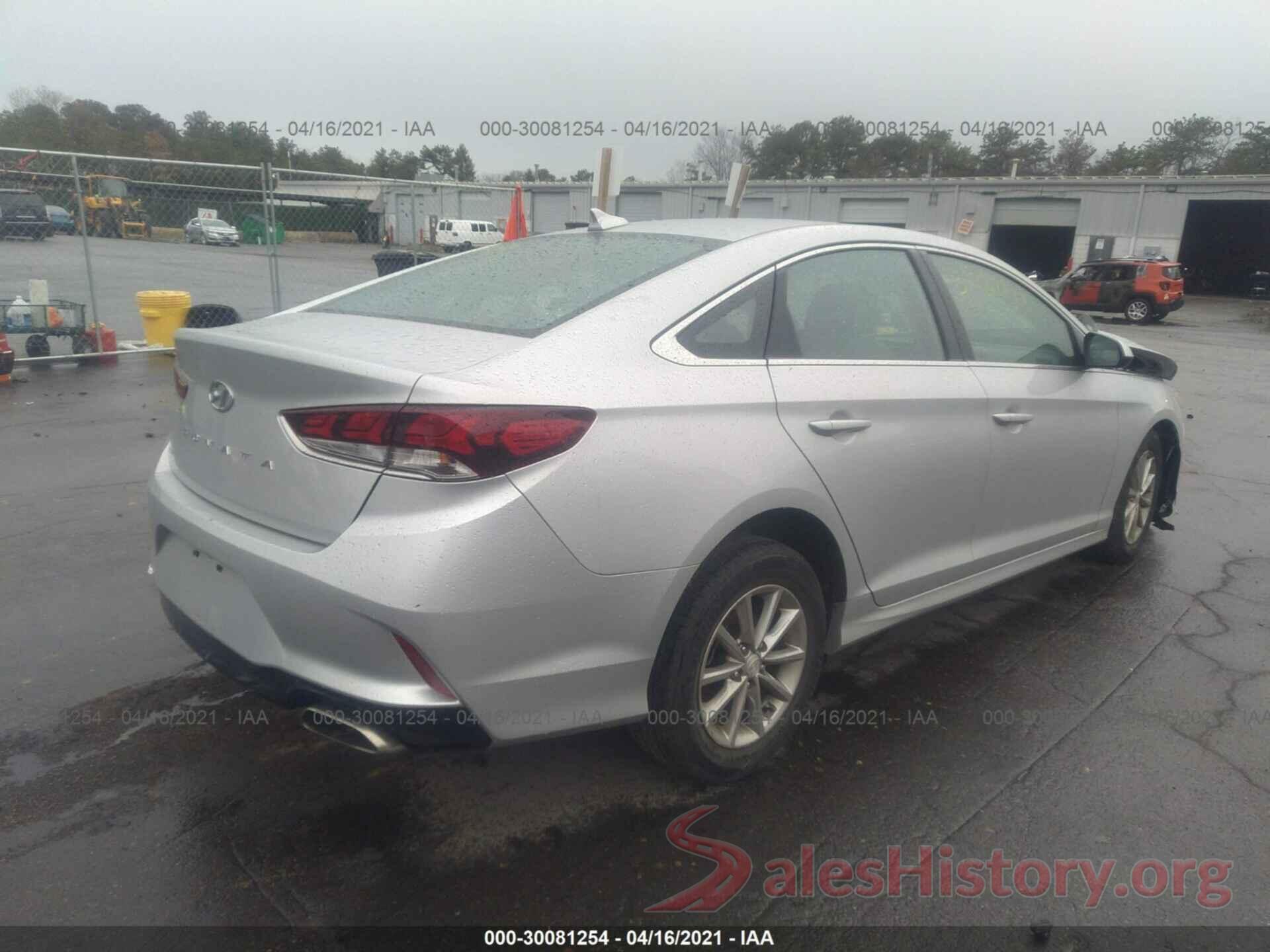 5NPE24AF4KH776048 2019 HYUNDAI SONATA