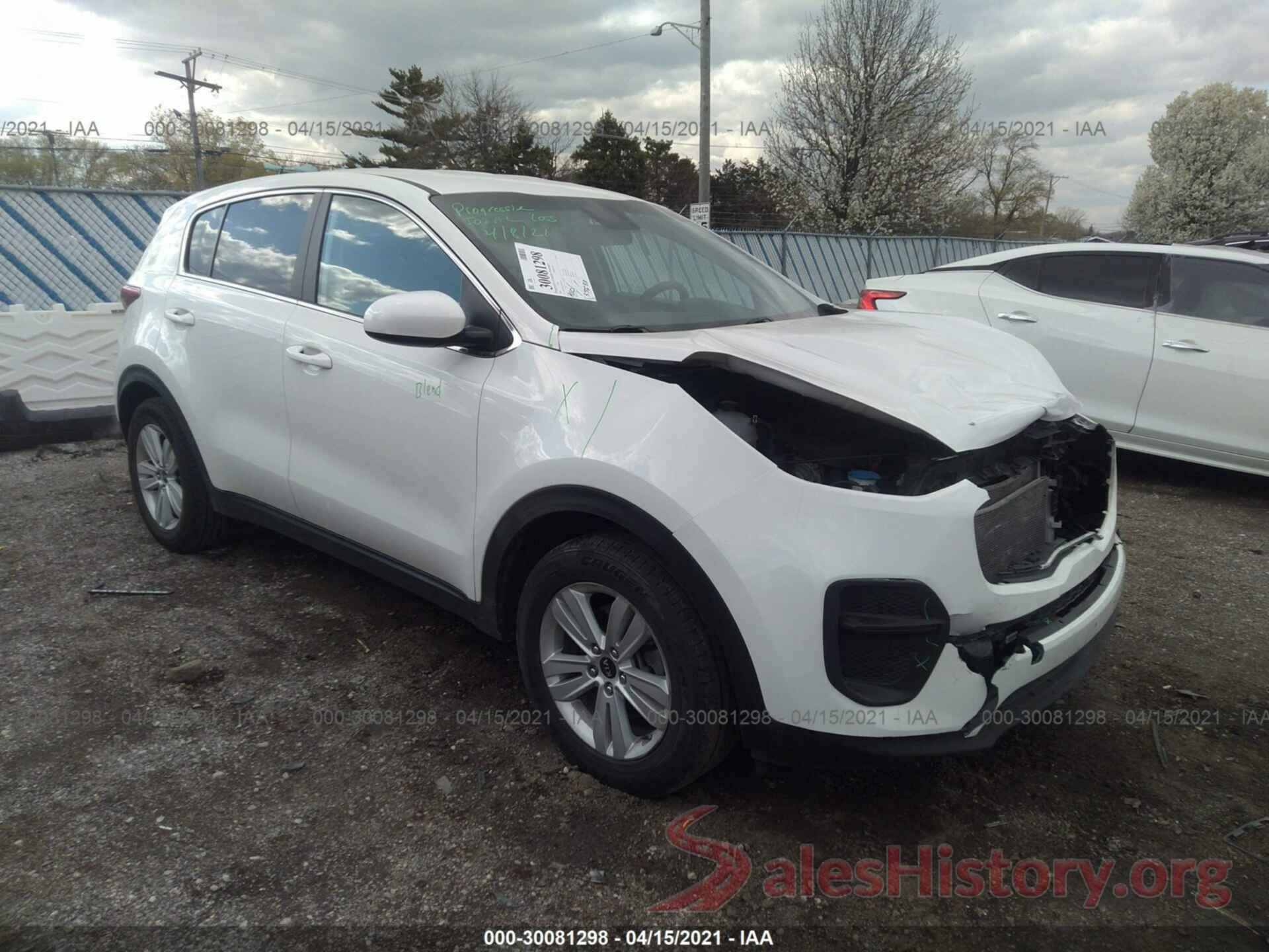 KNDPM3AC7J7467387 2018 KIA SPORTAGE