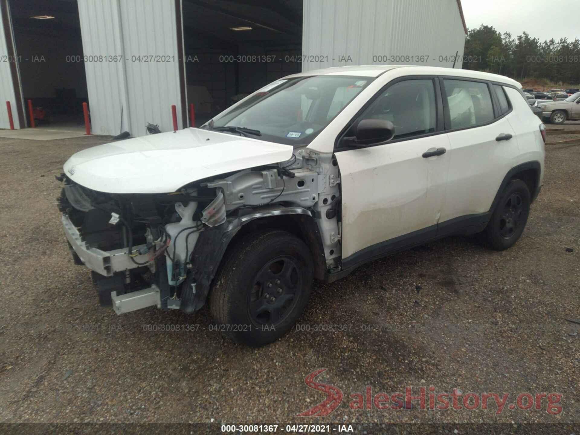 3C4NJCAB2JT136848 2018 JEEP COMPASS