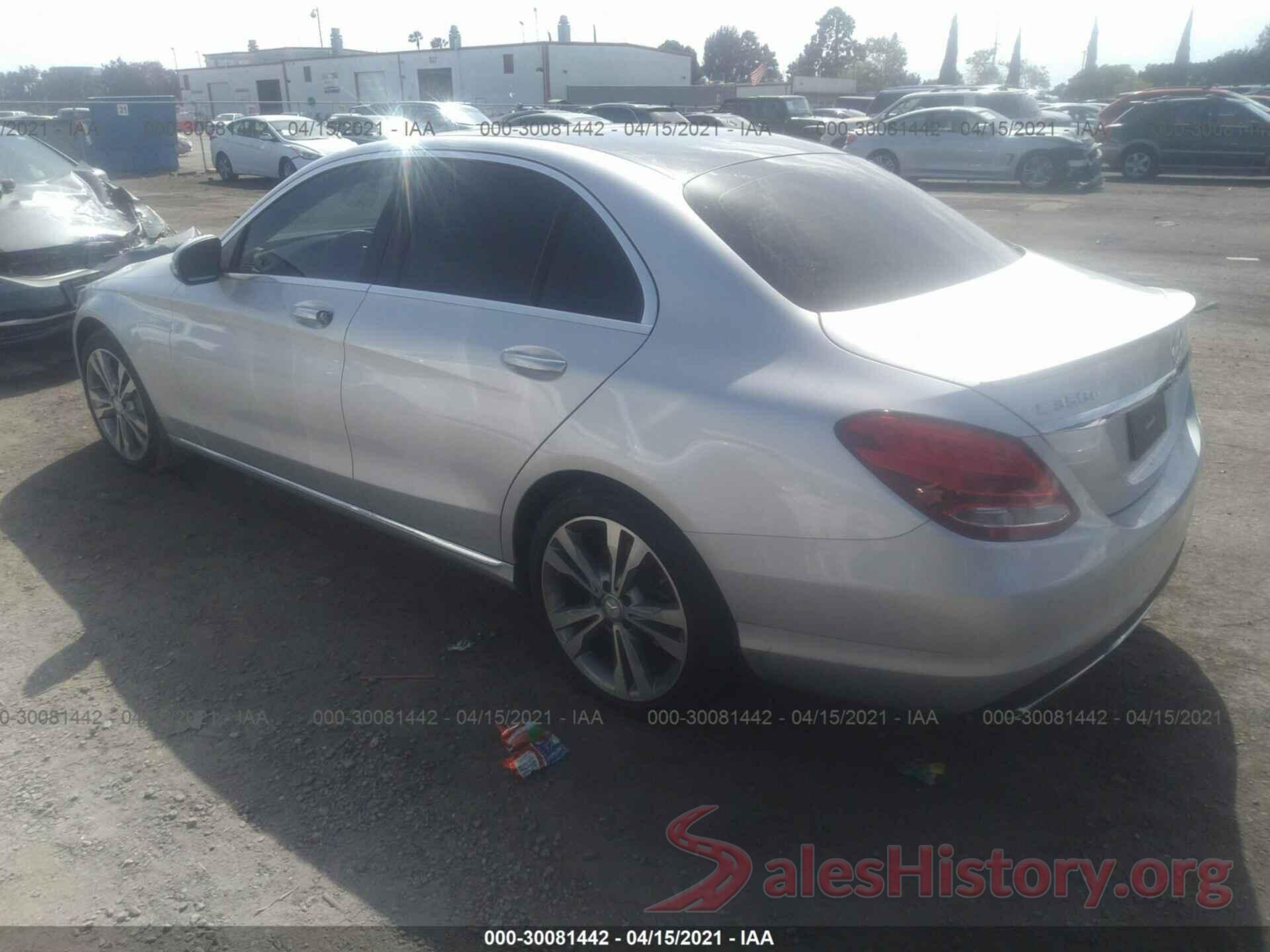 55SWF4HB9GU158708 2016 MERCEDES-BENZ C-CLASS