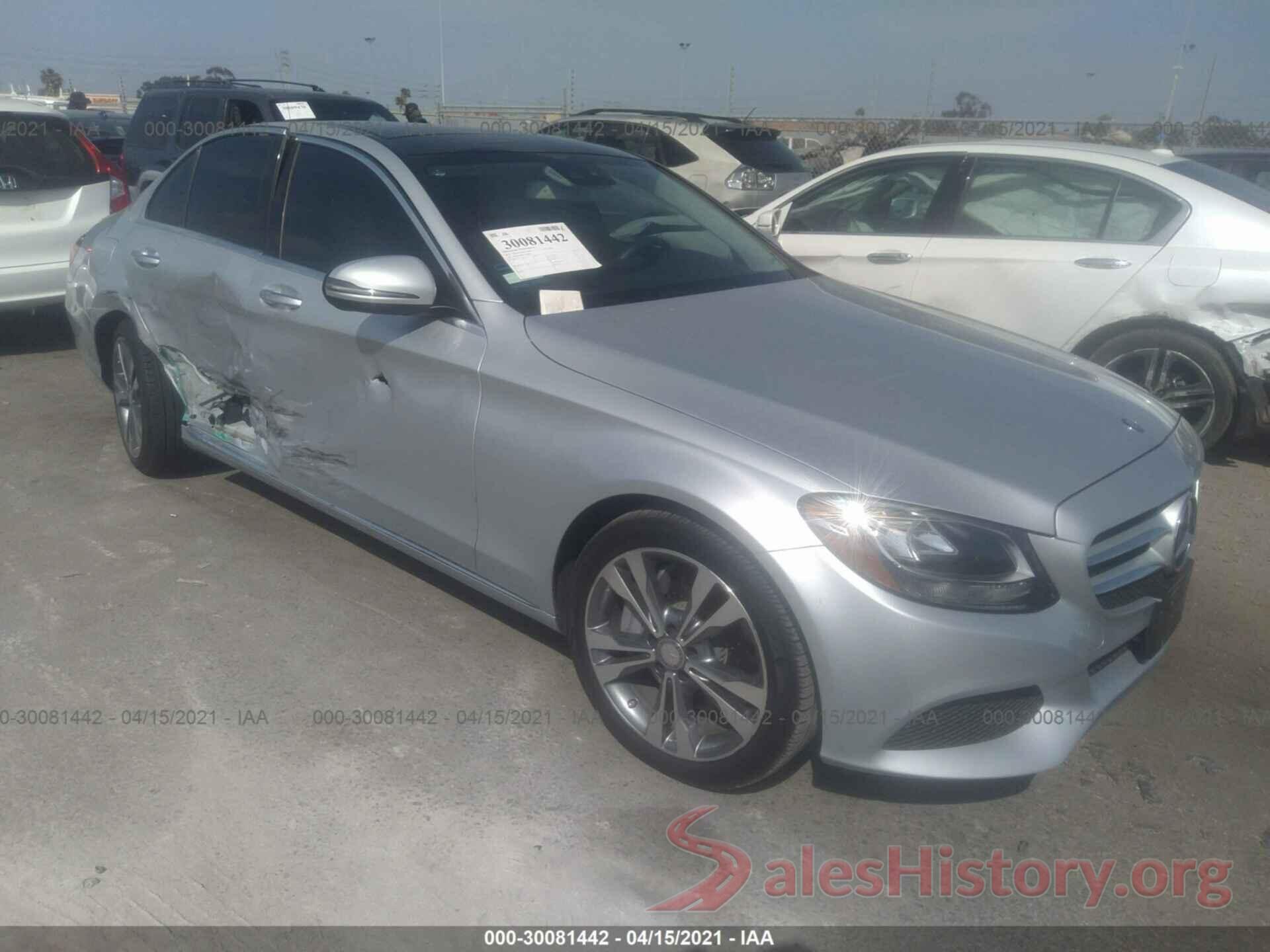 55SWF4HB9GU158708 2016 MERCEDES-BENZ C-CLASS