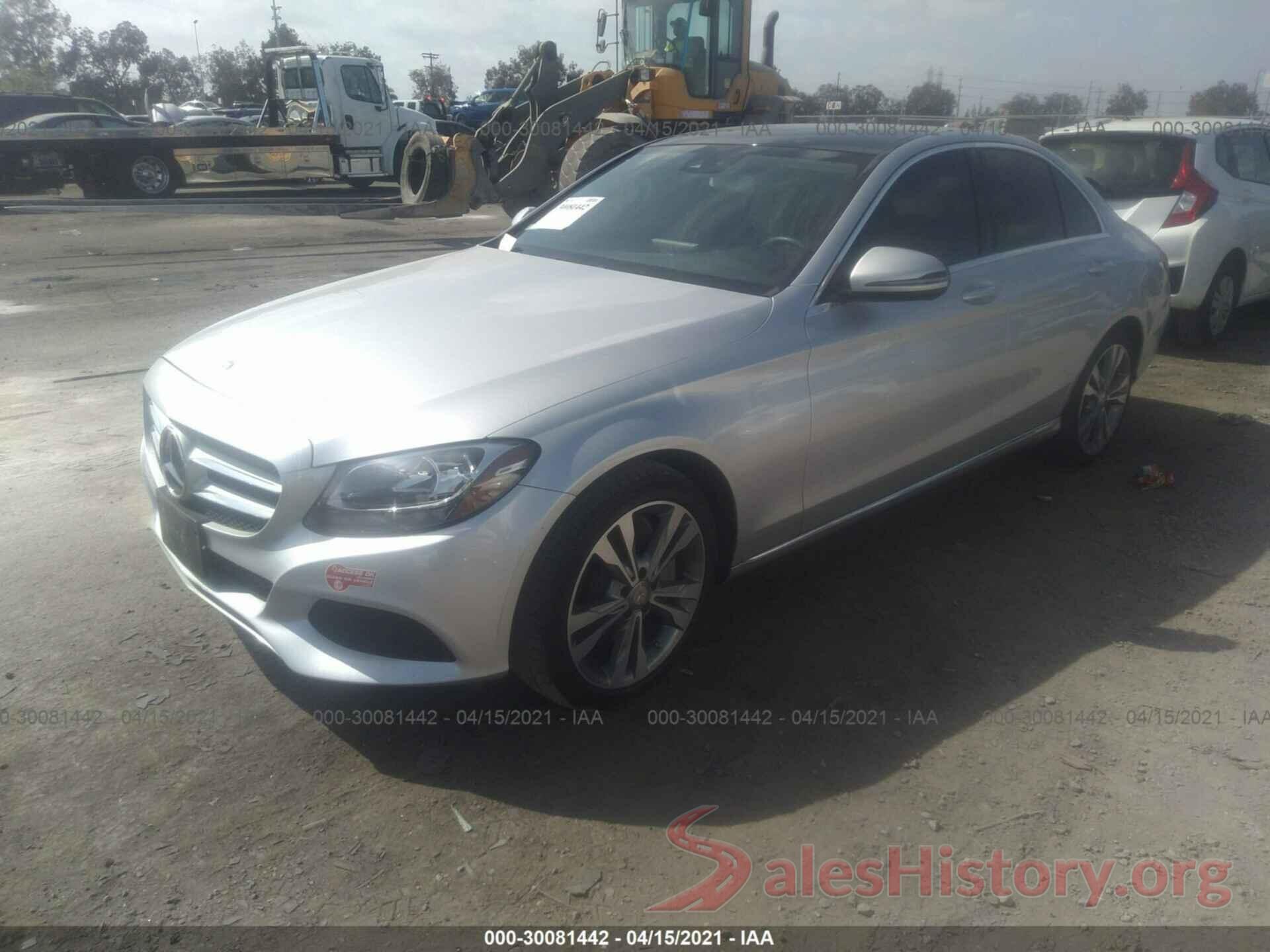 55SWF4HB9GU158708 2016 MERCEDES-BENZ C-CLASS