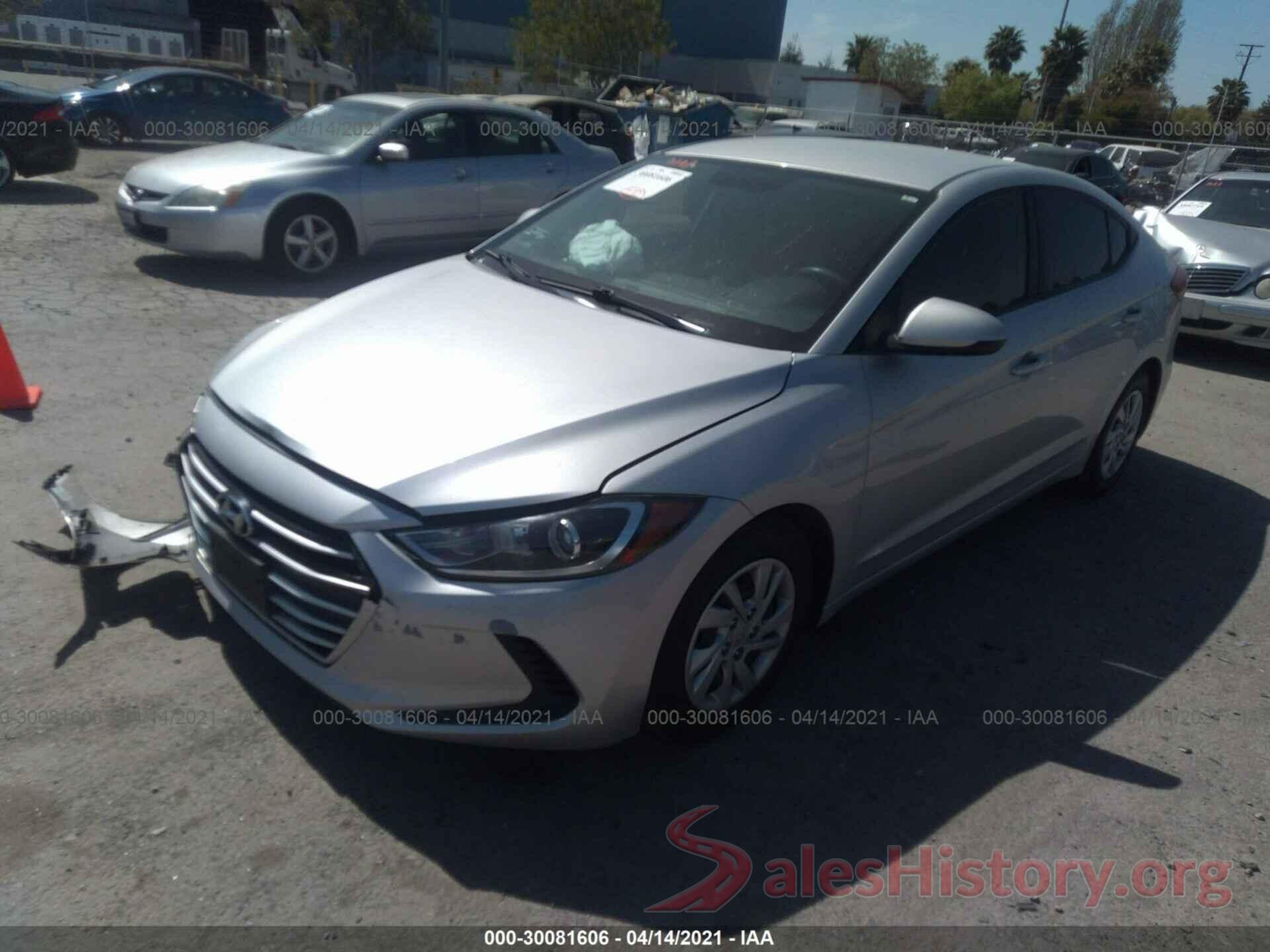 5NPD74LF5HH146137 2017 HYUNDAI ELANTRA