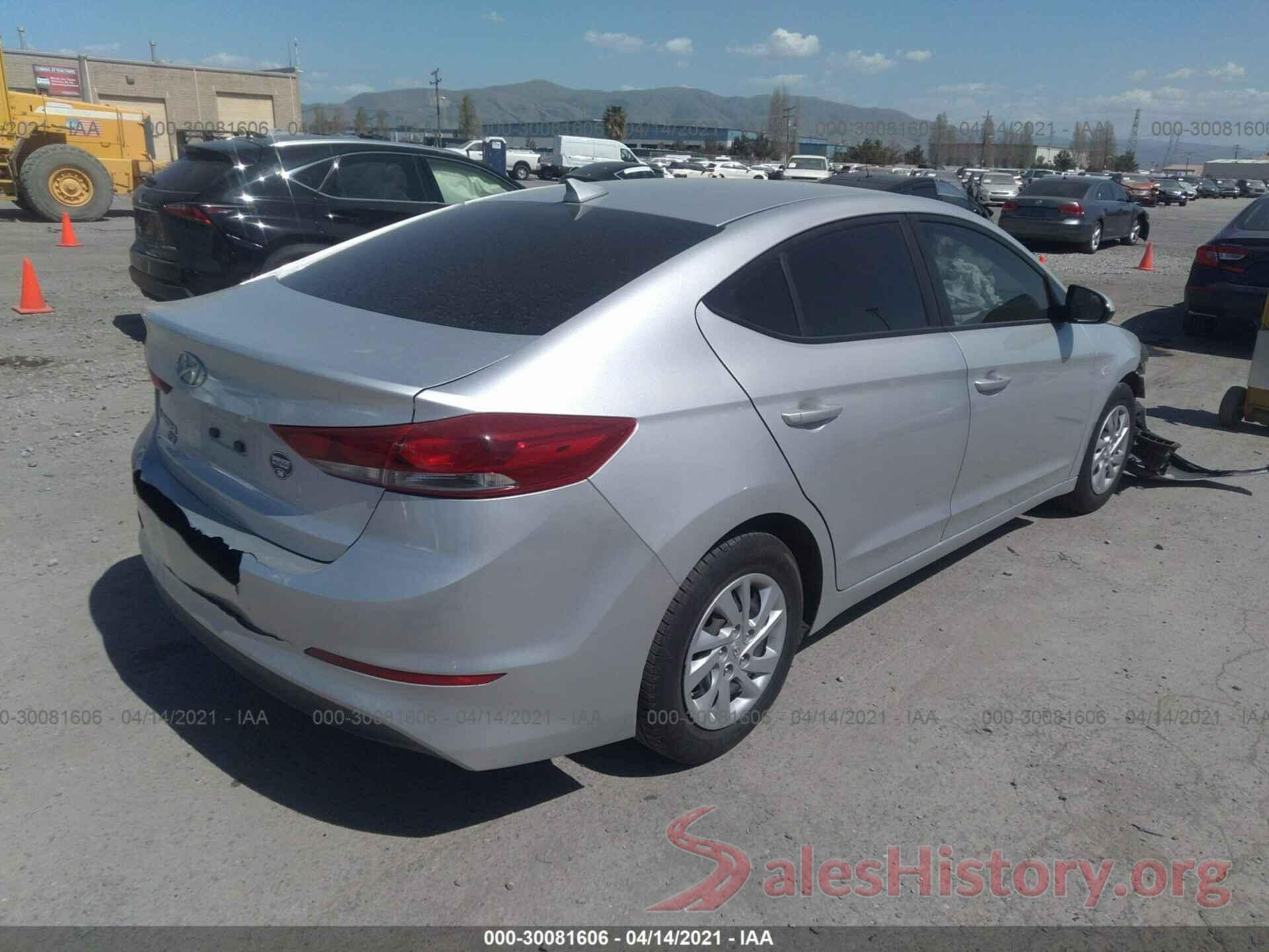 5NPD74LF5HH146137 2017 HYUNDAI ELANTRA