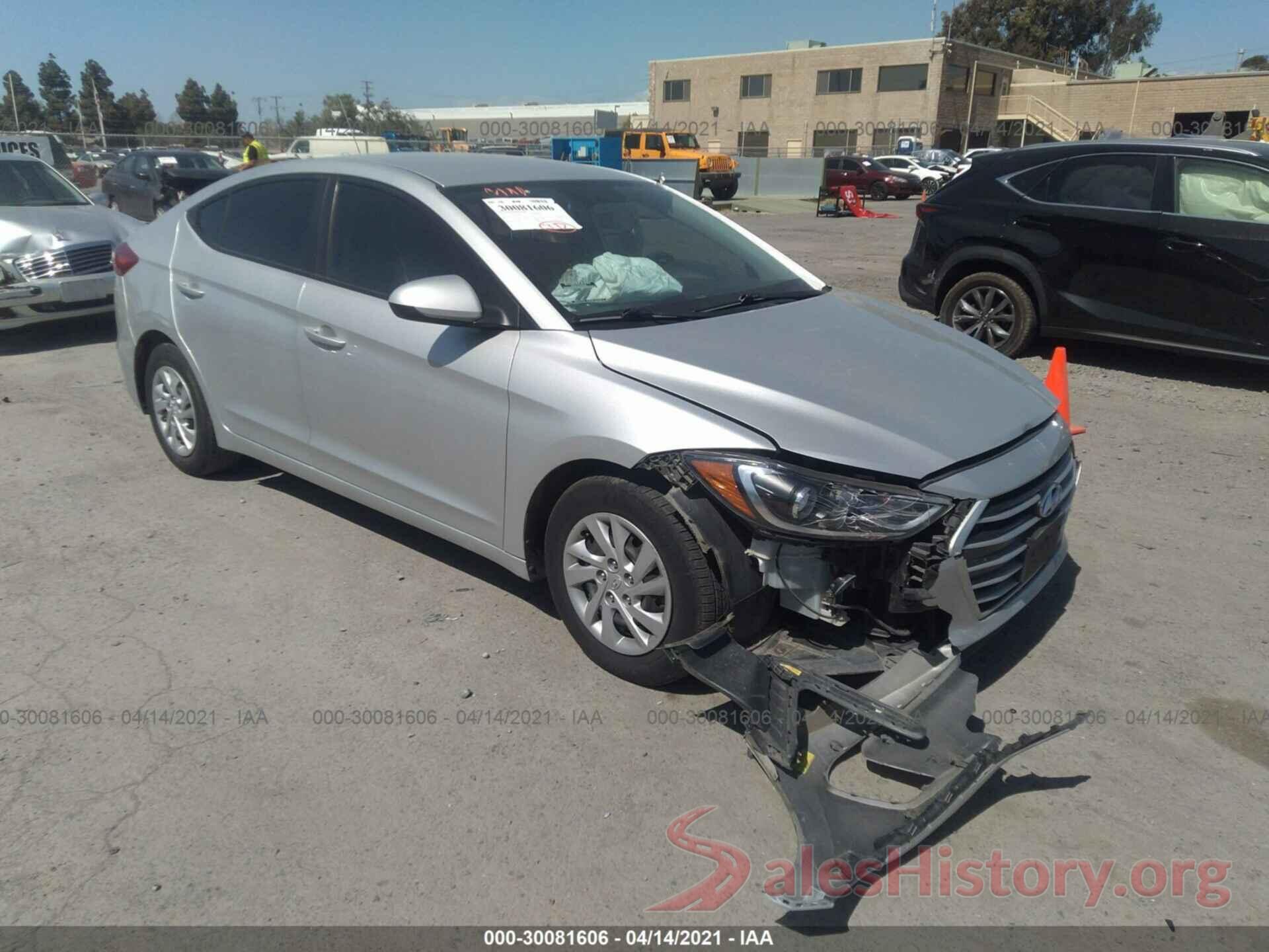 5NPD74LF5HH146137 2017 HYUNDAI ELANTRA