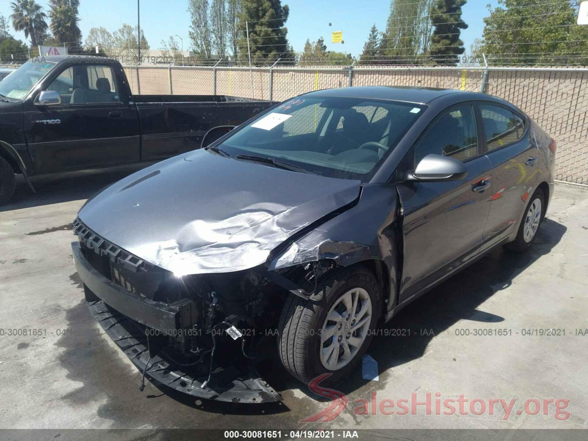 5NPD74LF9JH382845 2018 HYUNDAI ELANTRA