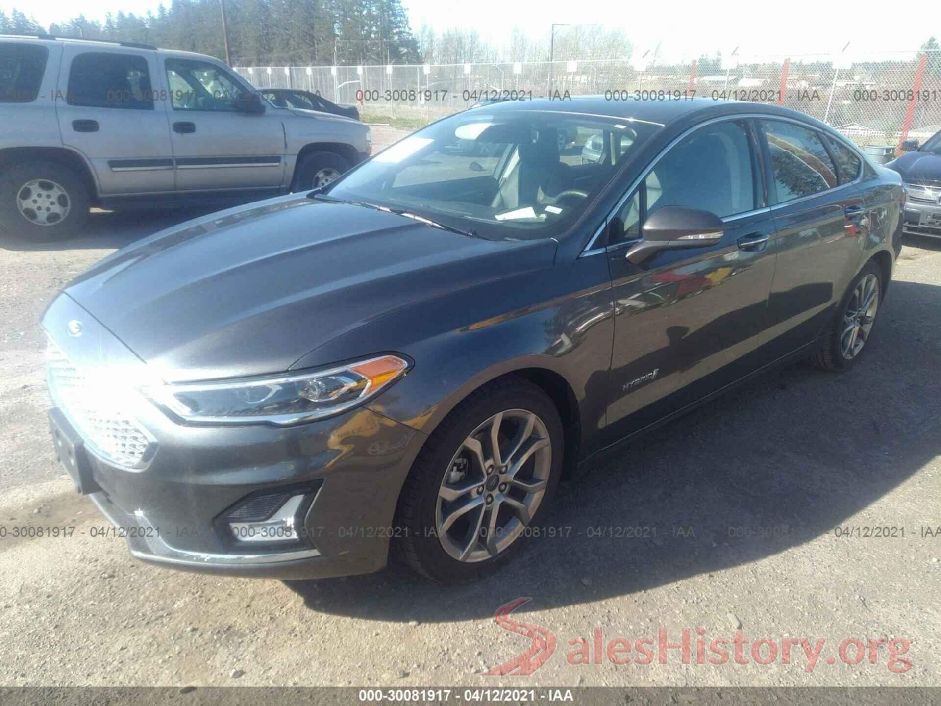 3FA6P0RU9KR243858 2019 FORD FUSION HYBRID