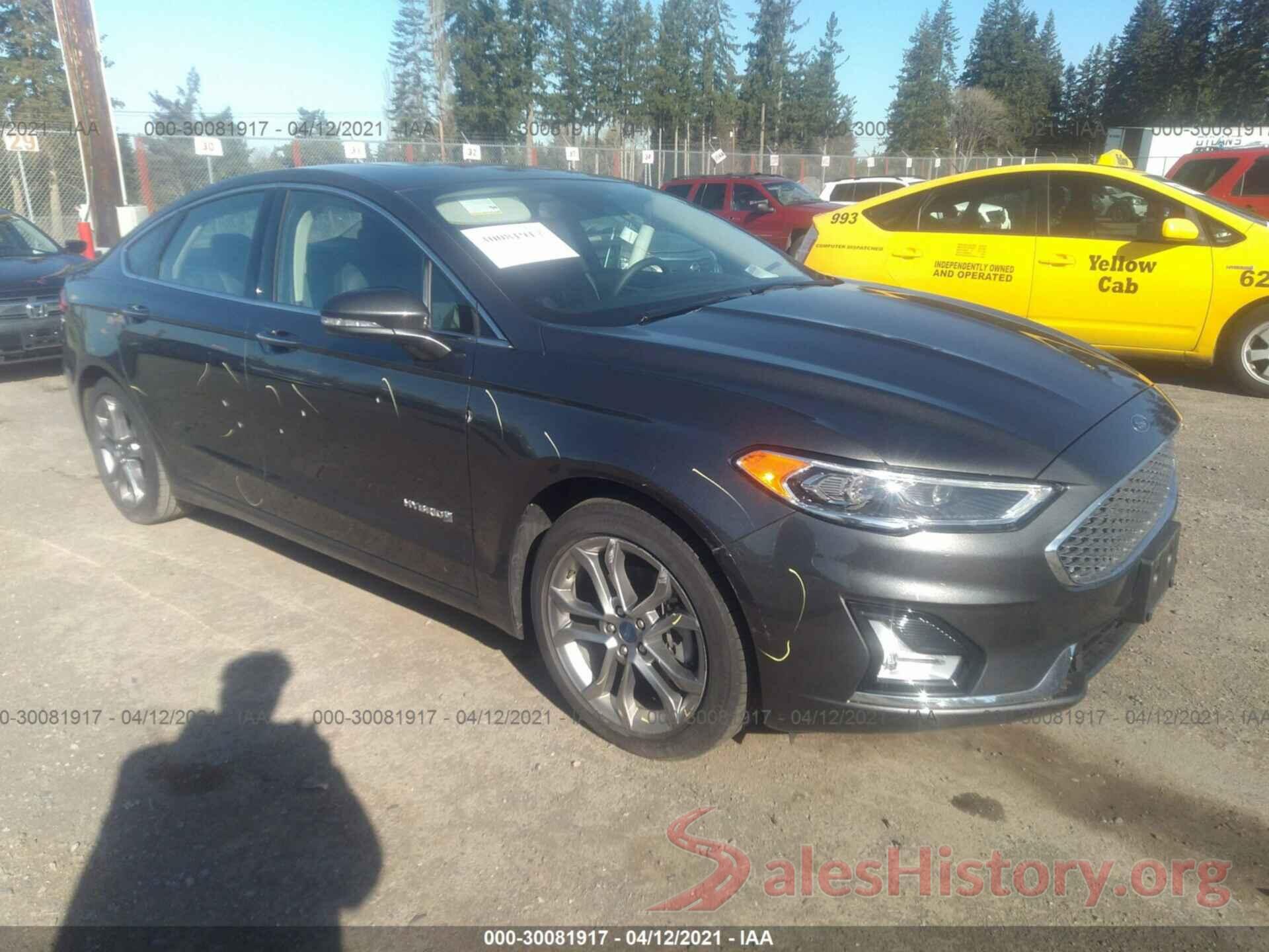 3FA6P0RU9KR243858 2019 FORD FUSION HYBRID