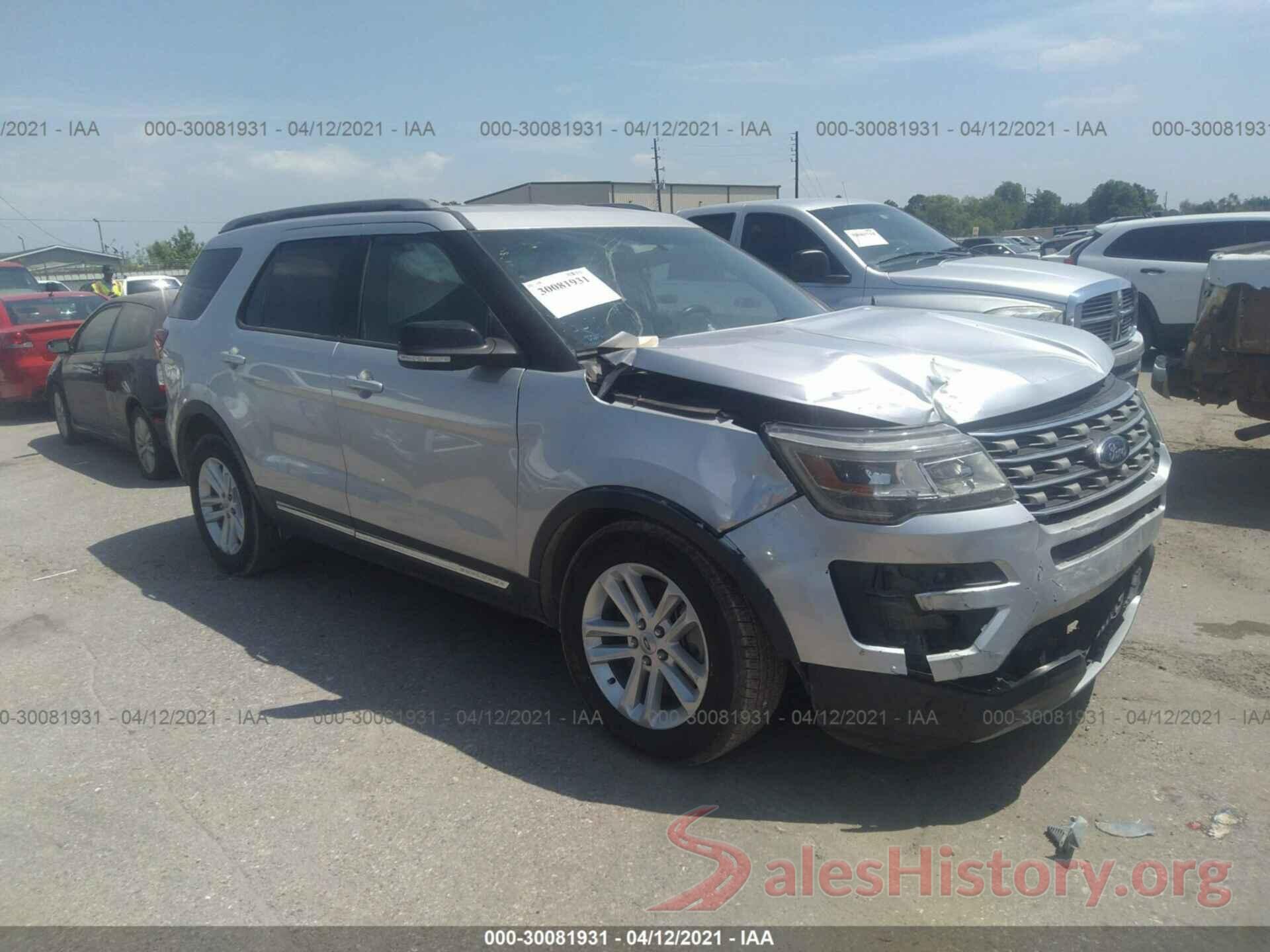 1FM5K7D87HGB21227 2017 FORD EXPLORER