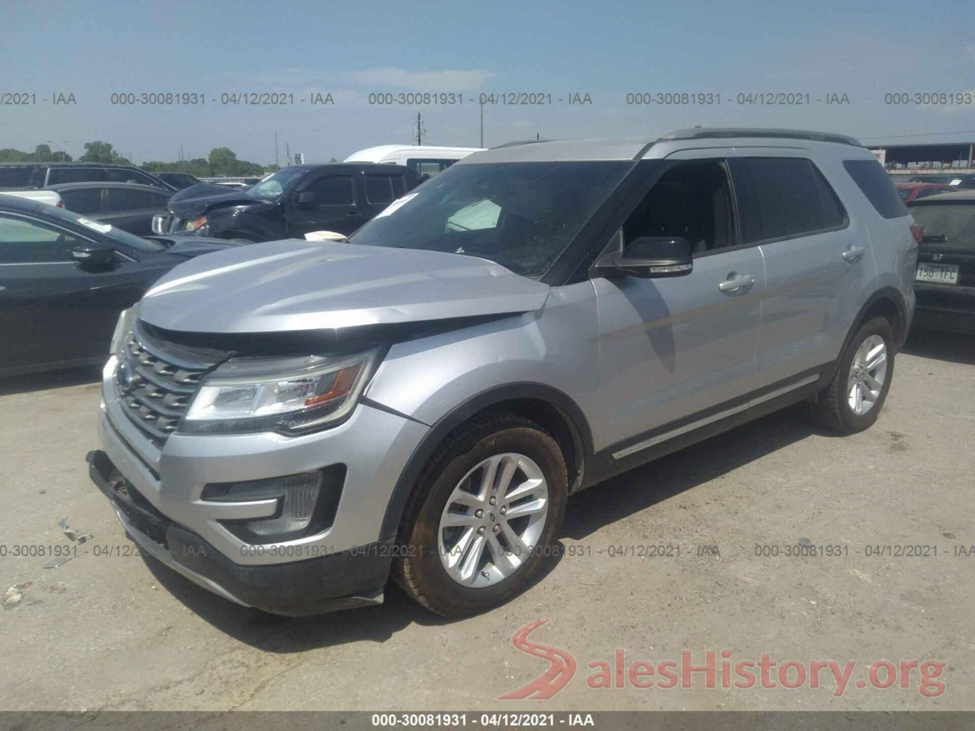 1FM5K7D87HGB21227 2017 FORD EXPLORER