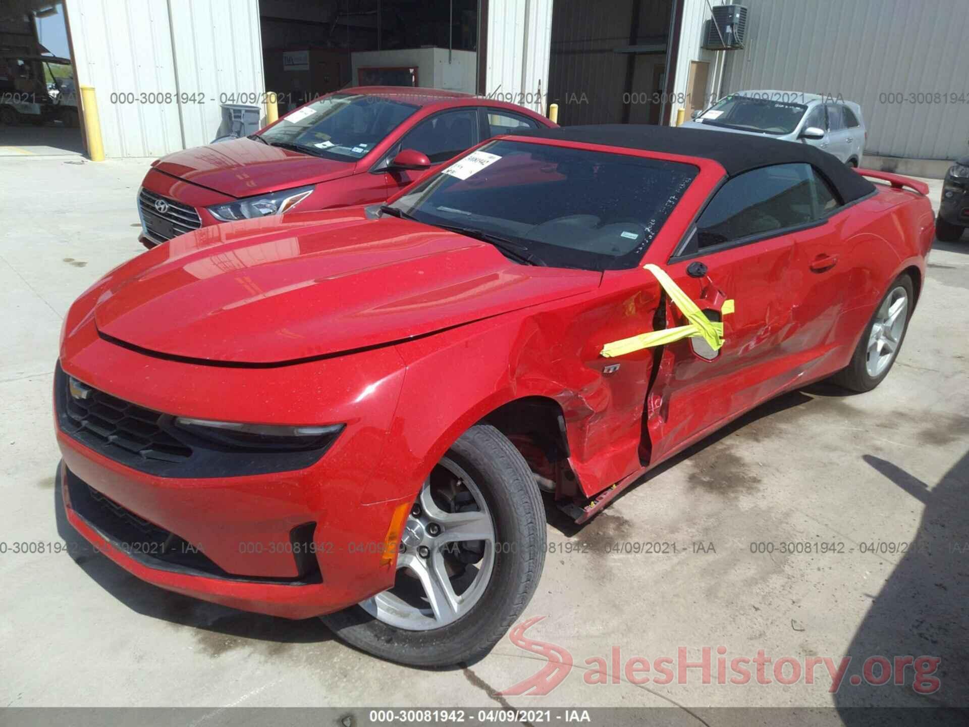 1G1FB3DS3L0105713 2020 CHEVROLET CAMARO