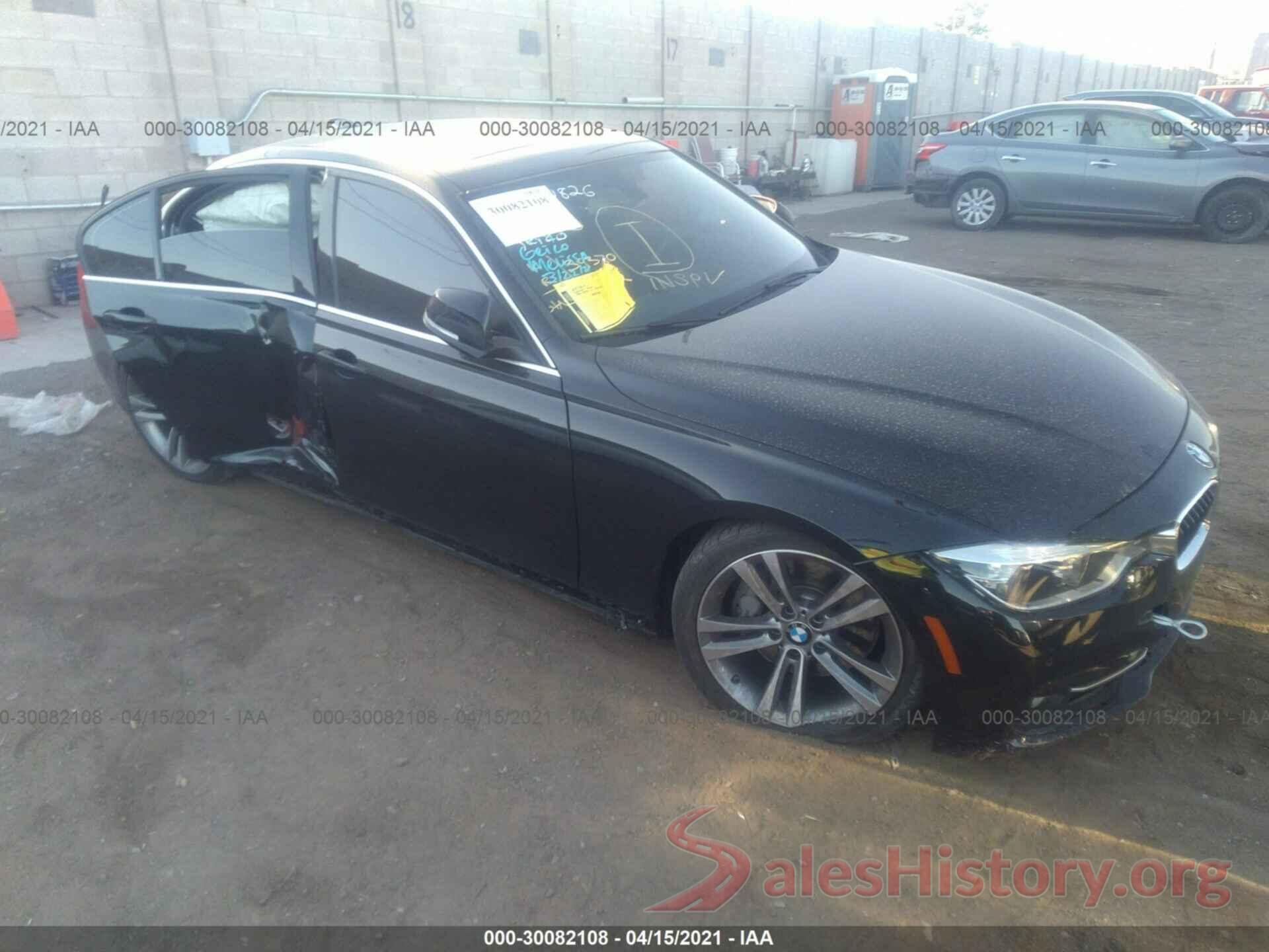 WBA8B3G50GNT92293 2016 BMW 3 SERIES