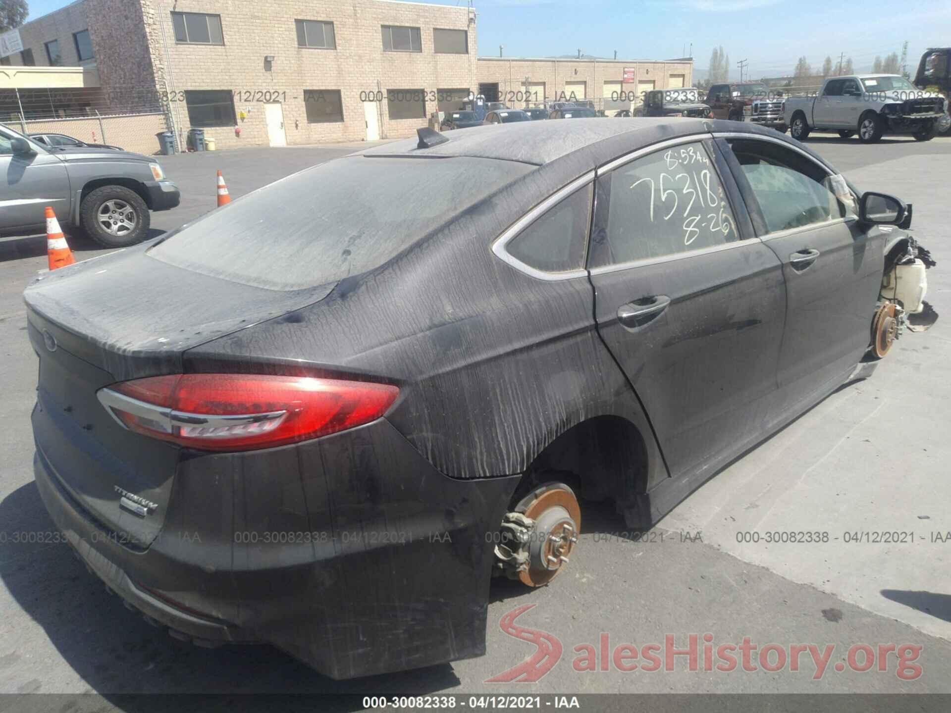 3FA6P0D95KR205109 2019 FORD FUSION