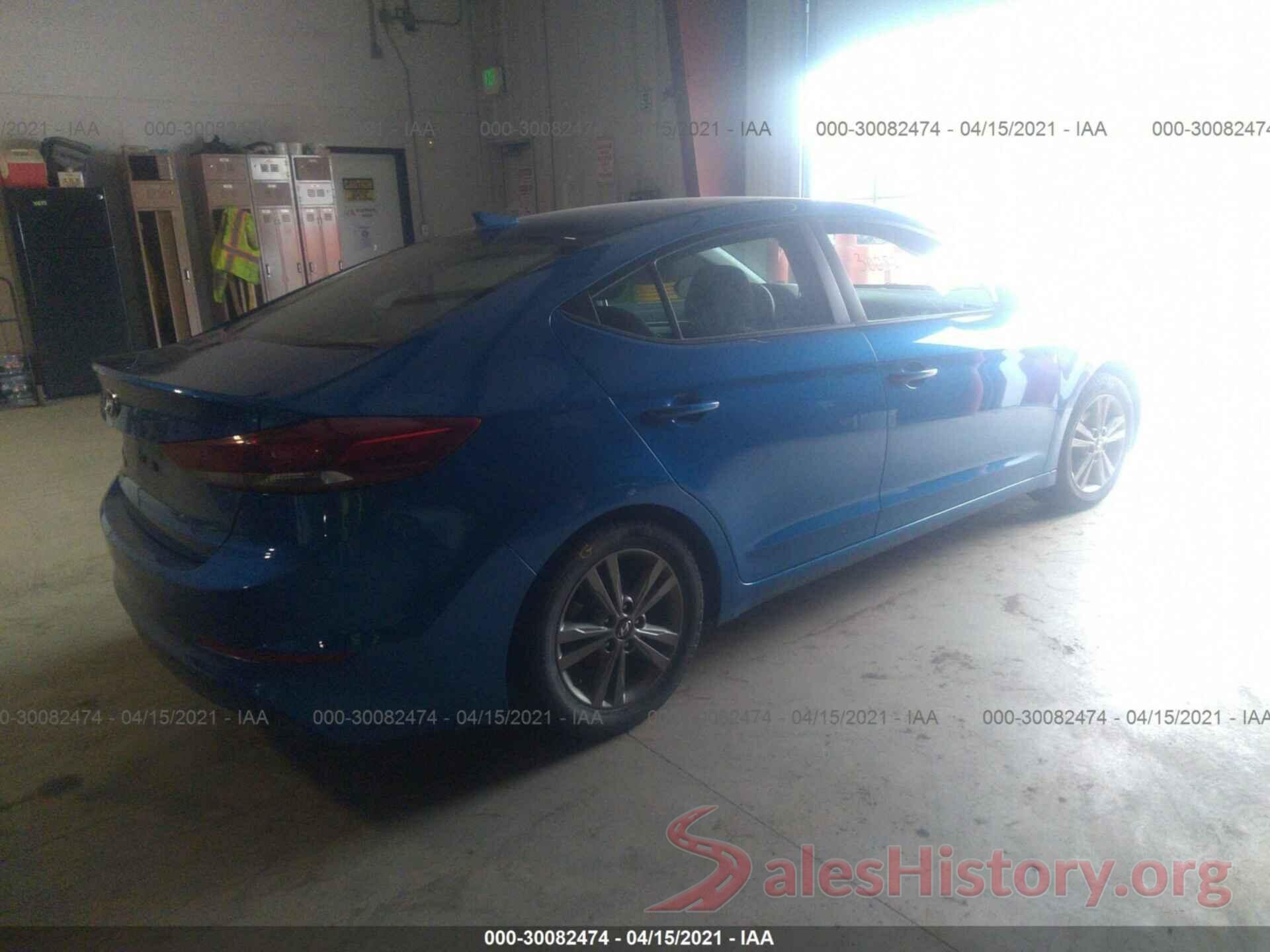 5NPD84LF7JH287634 2018 HYUNDAI ELANTRA