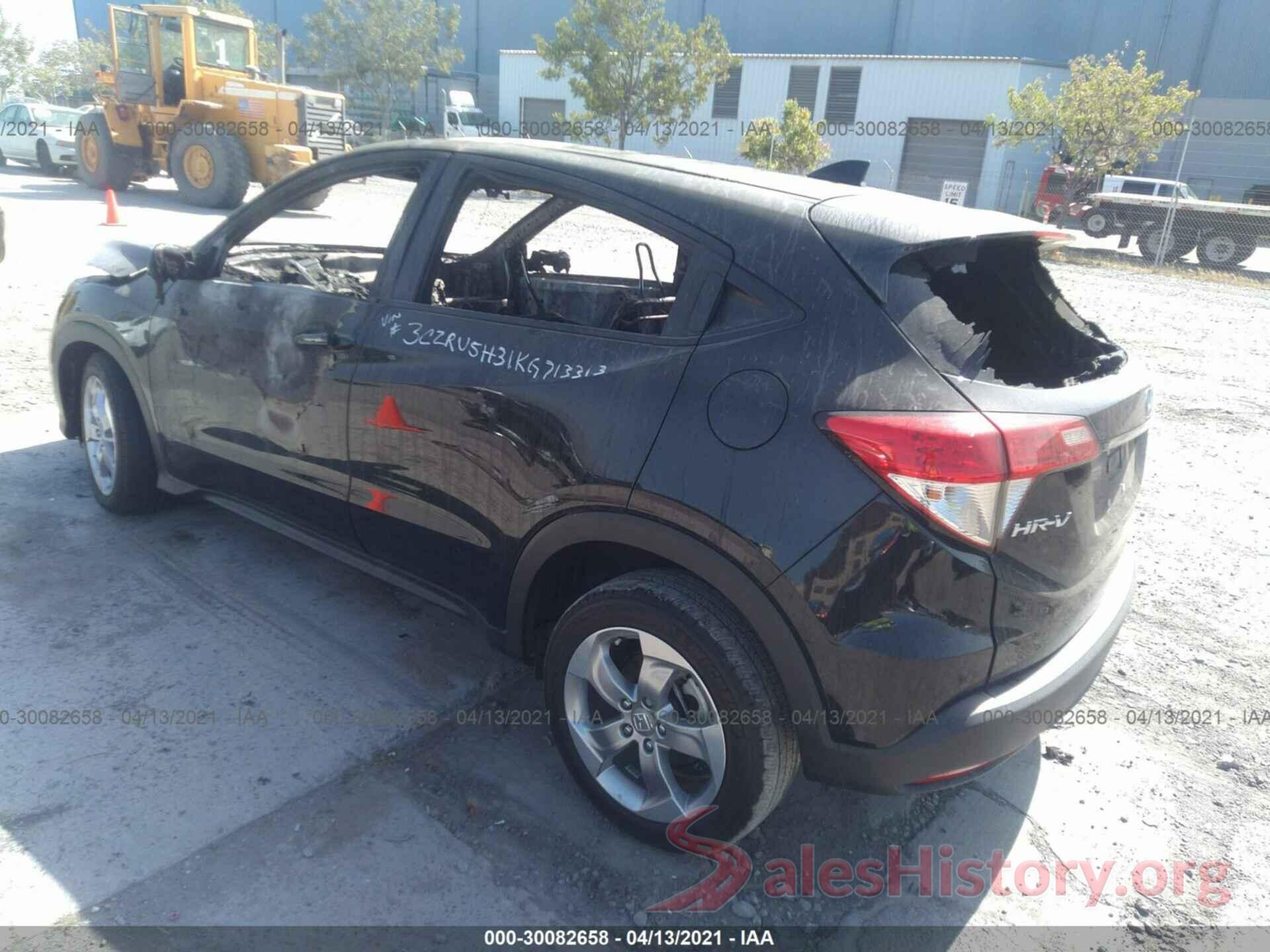 3CZRU5H31KG713313 2019 HONDA HR-V