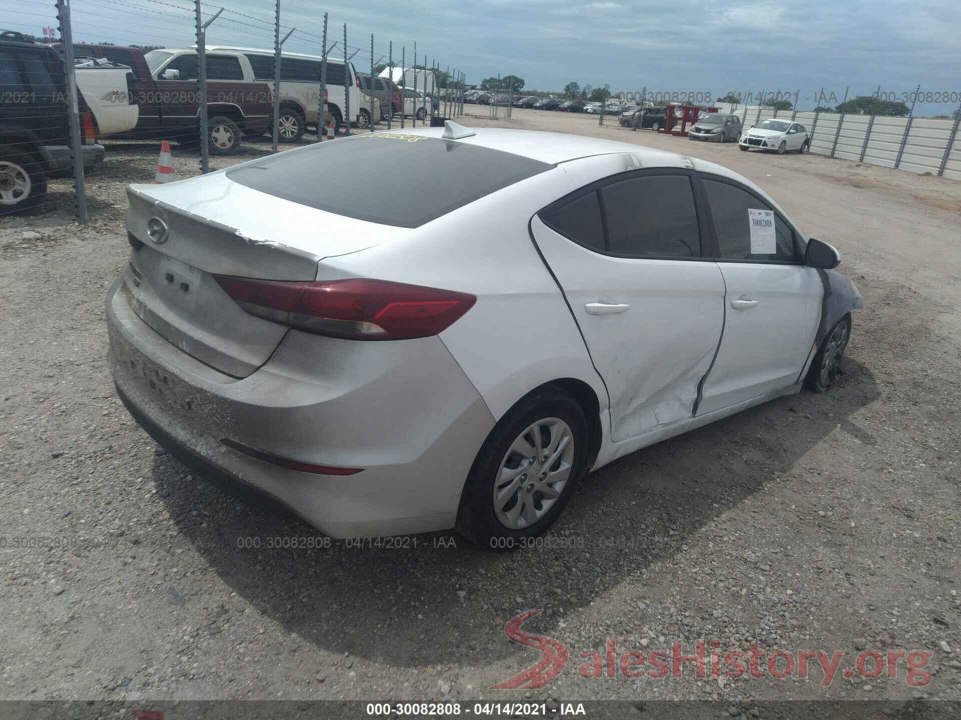 5NPD74LF3HH140725 2017 HYUNDAI ELANTRA