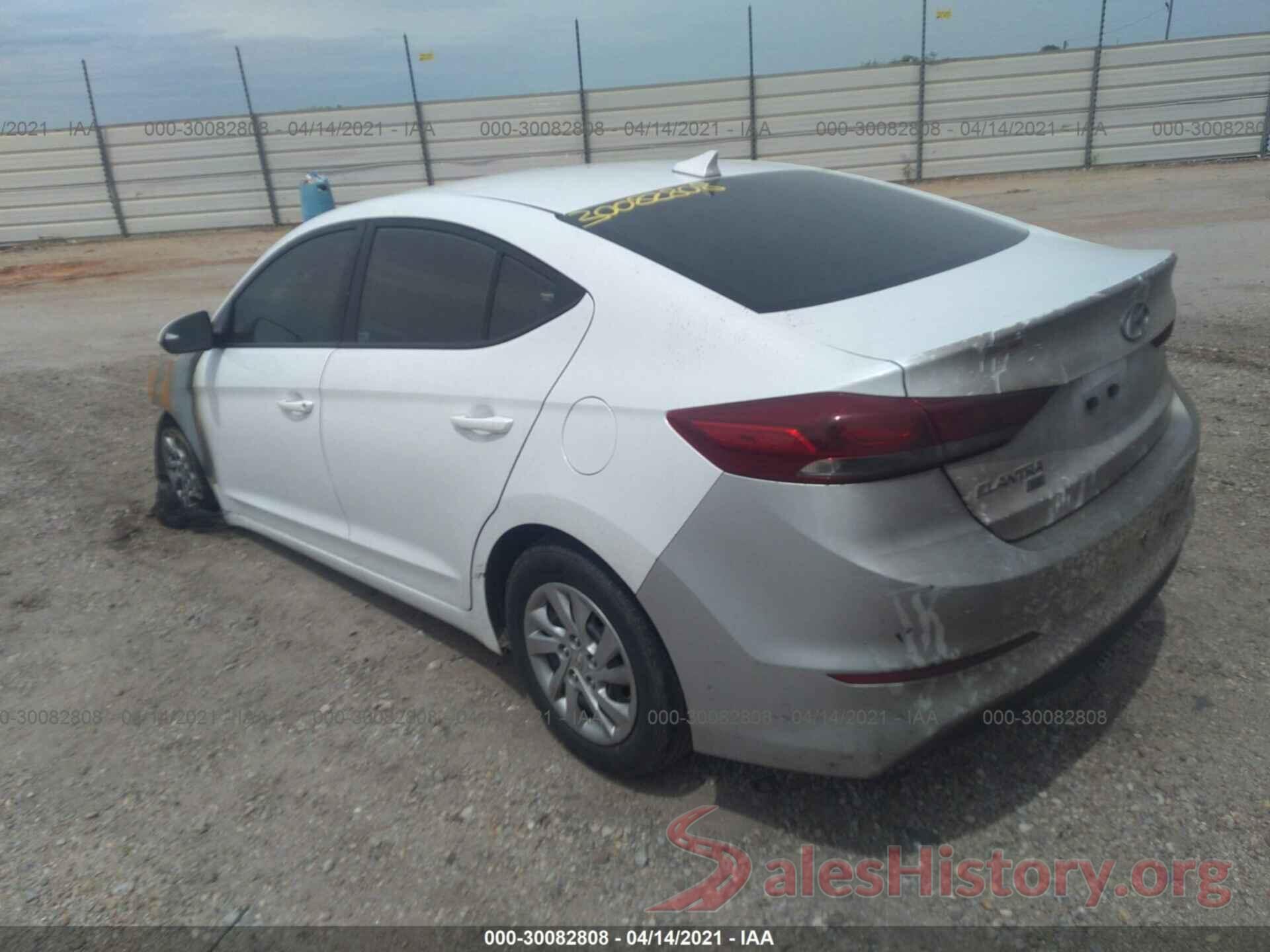 5NPD74LF3HH140725 2017 HYUNDAI ELANTRA