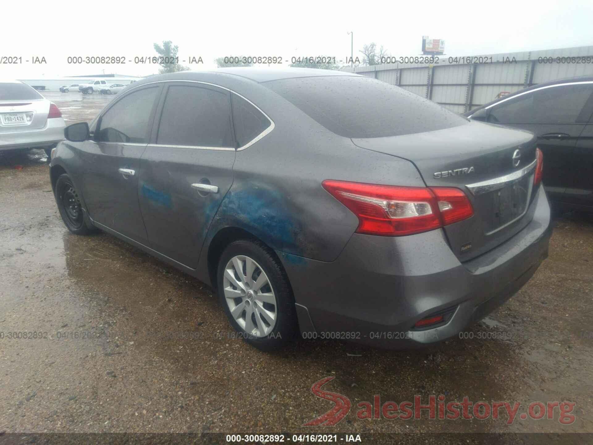 3N1AB7AP1GY335841 2016 NISSAN SENTRA